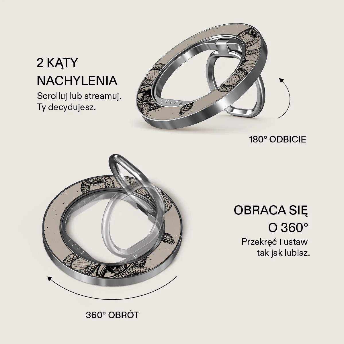 Gemini - Magnetyczny Okrągły Uchwyt - Image 3