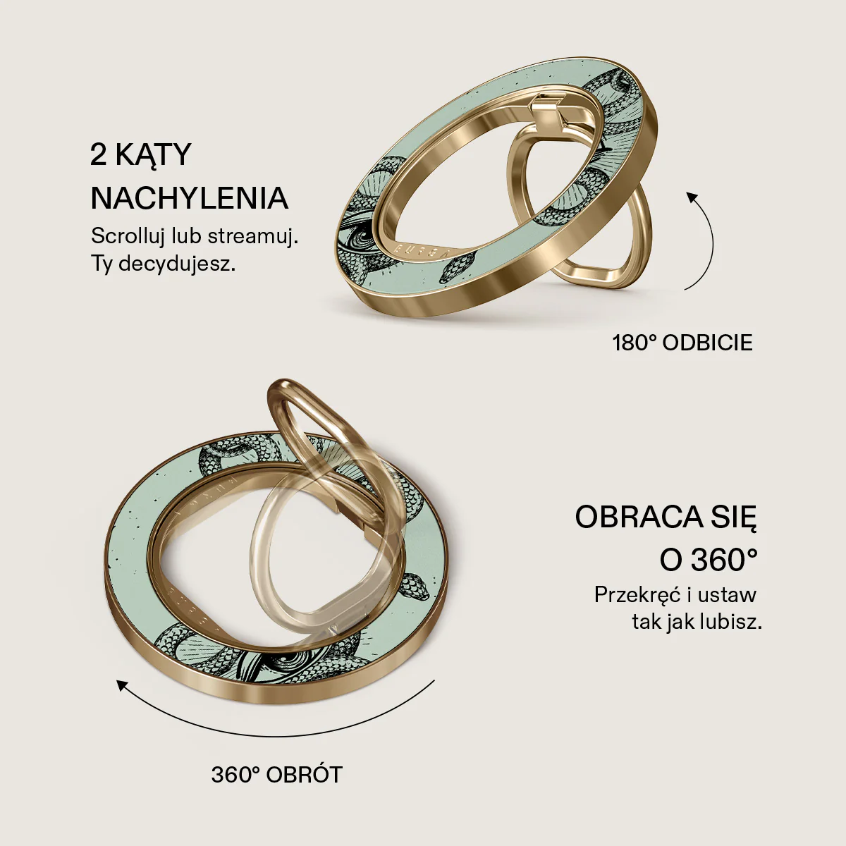 Gemini - Magnetyczny Okrągły Uchwyt - Image 35