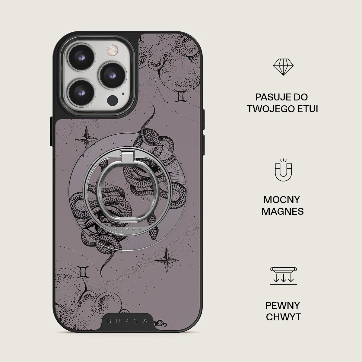 Gemini - Magnetyczny Okrągły Uchwyt - Image 6