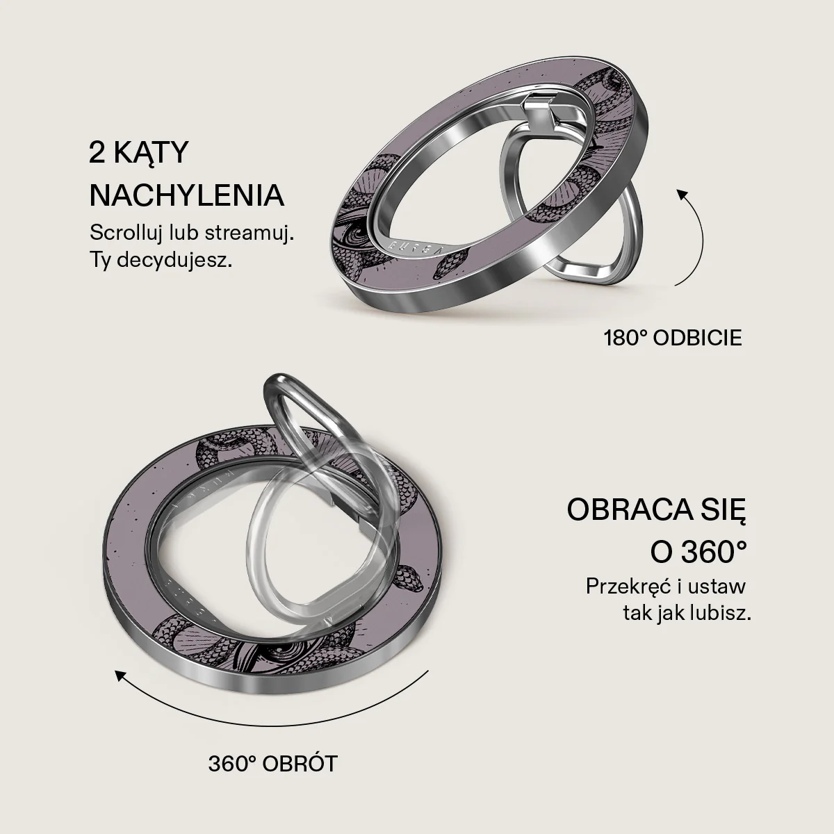 Gemini - Magnetyczny Okrągły Uchwyt - Image 7