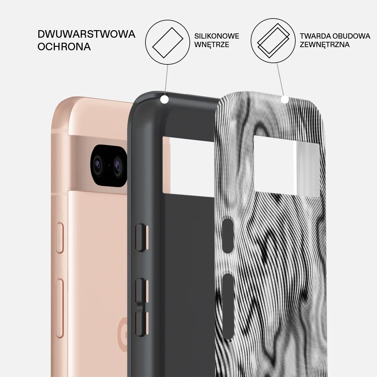 Ghost - Google Pixel 8a Etui - Image 2