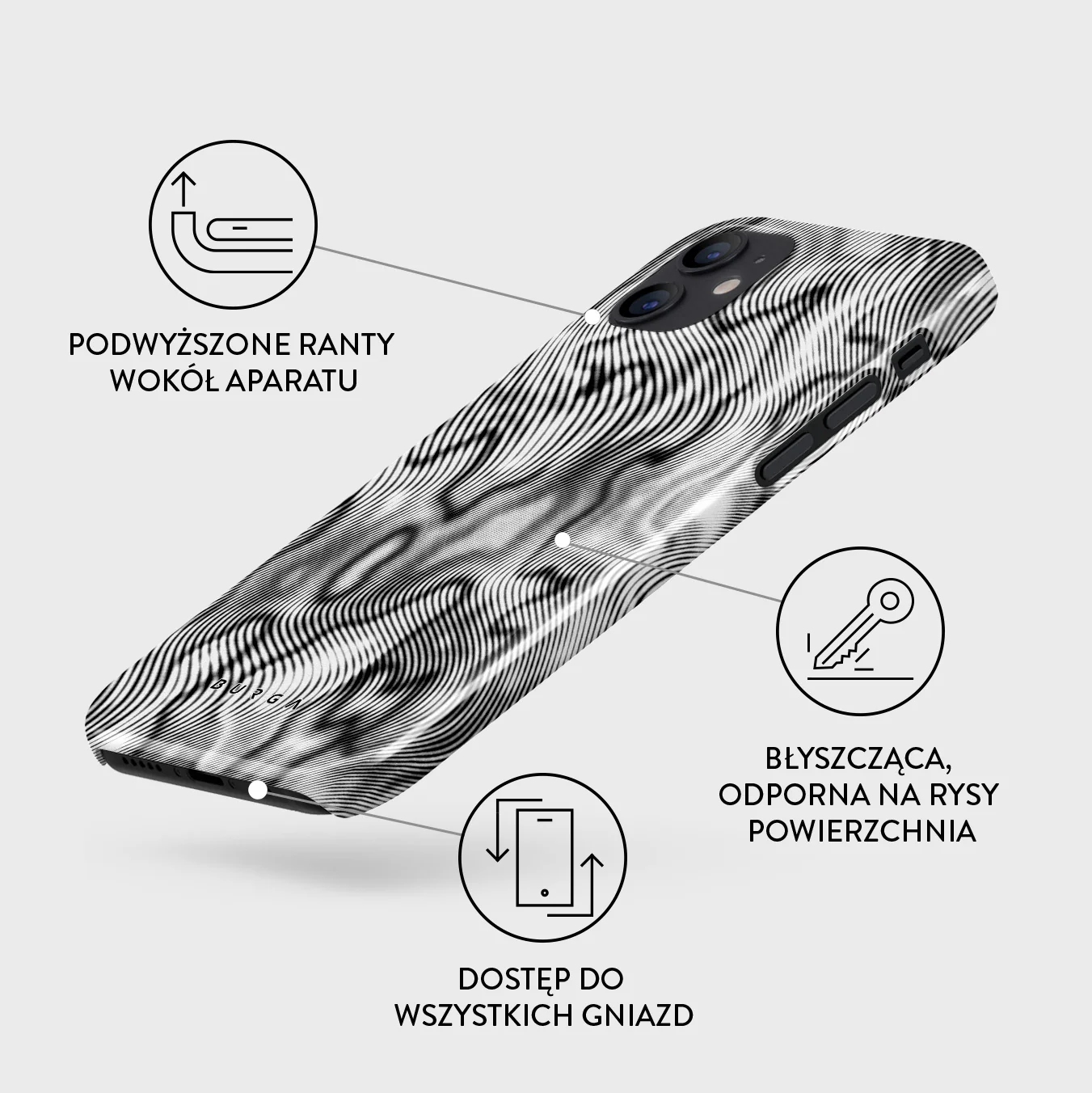 Ghost - iPhone 12 Mini Etui - Image 3