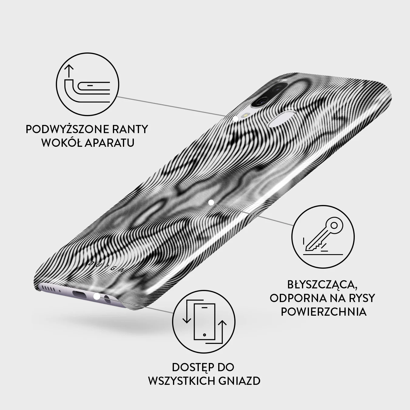 Ghost - Samsung Galaxy A40 Etui - Image 3