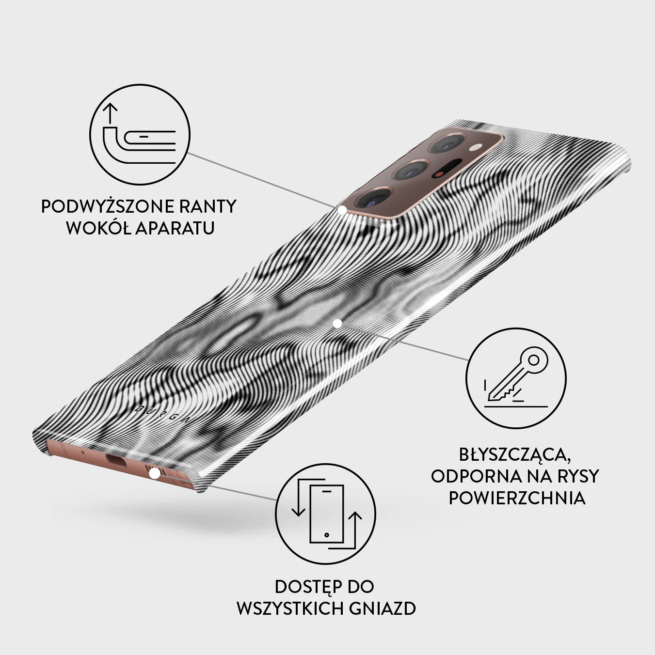 Ghost - Samsung Galaxy Note 20 Ultra 4G / 5G Etui - Image 3