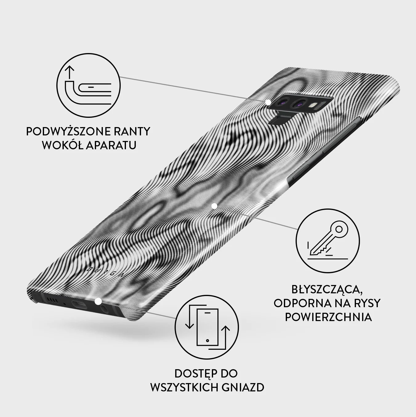 Ghost - Samsung Galaxy Note 9 Etui - Image 3