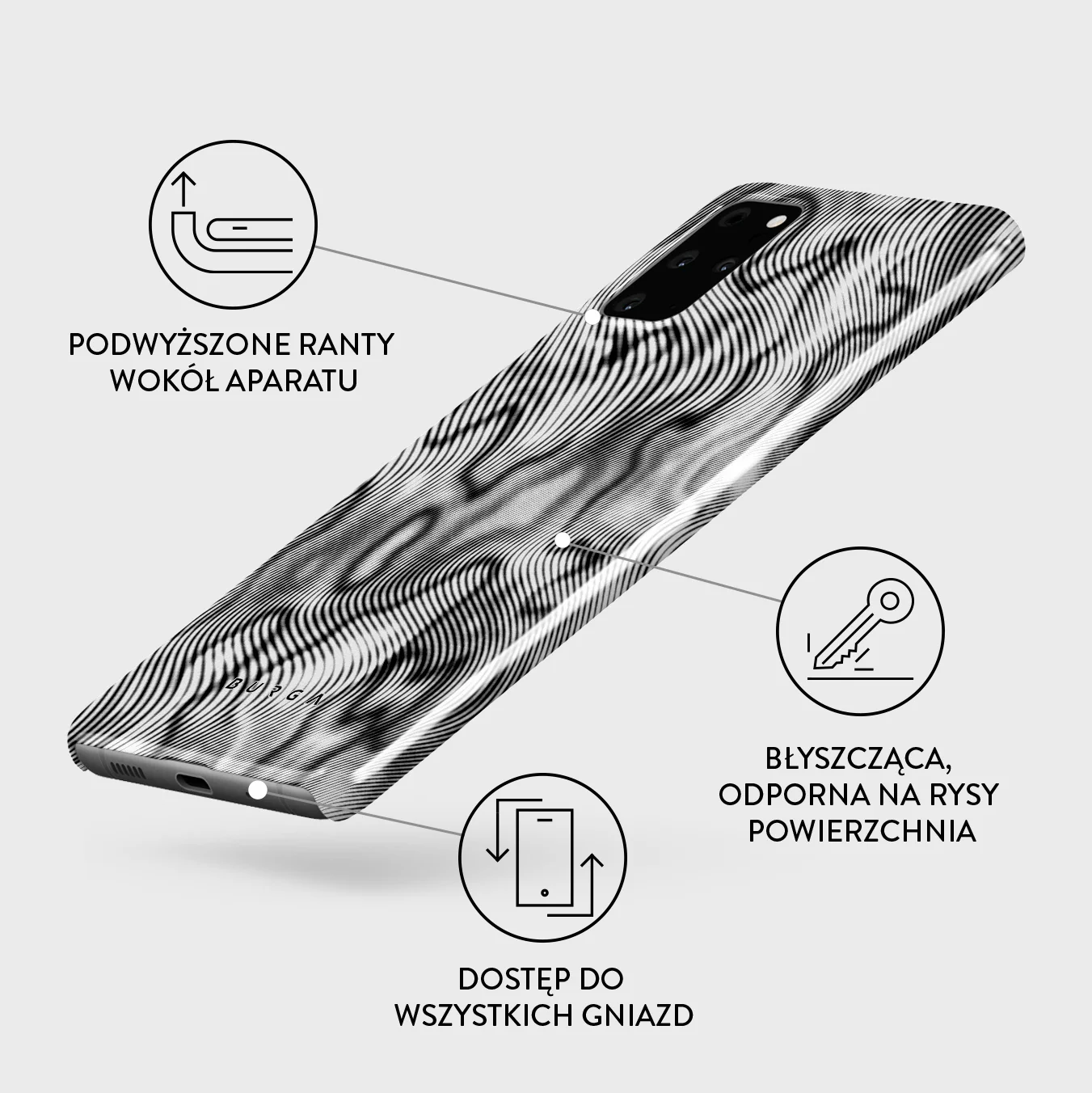 Ghost - Samsung Galaxy S20 Plus 4G / 5G Etui - Image 3