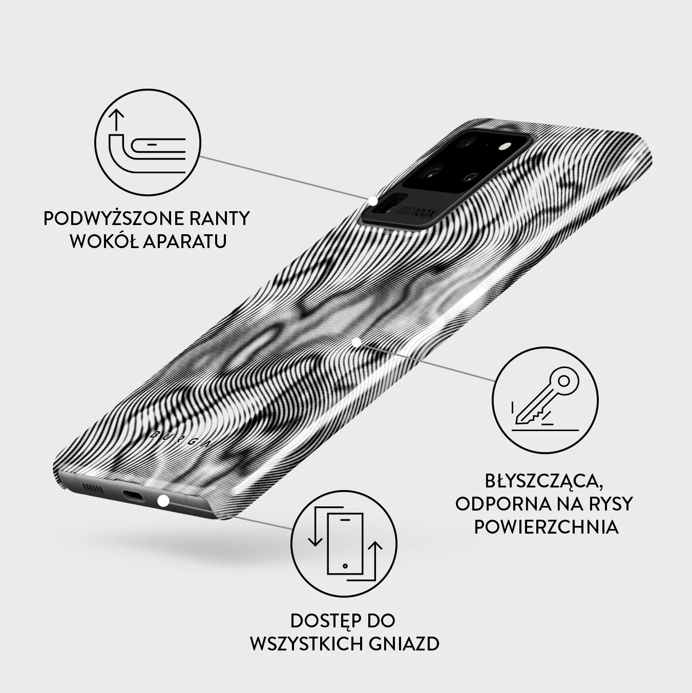 Ghost - Samsung Galaxy S20 Ultra 4G / 5G Etui - Image 3
