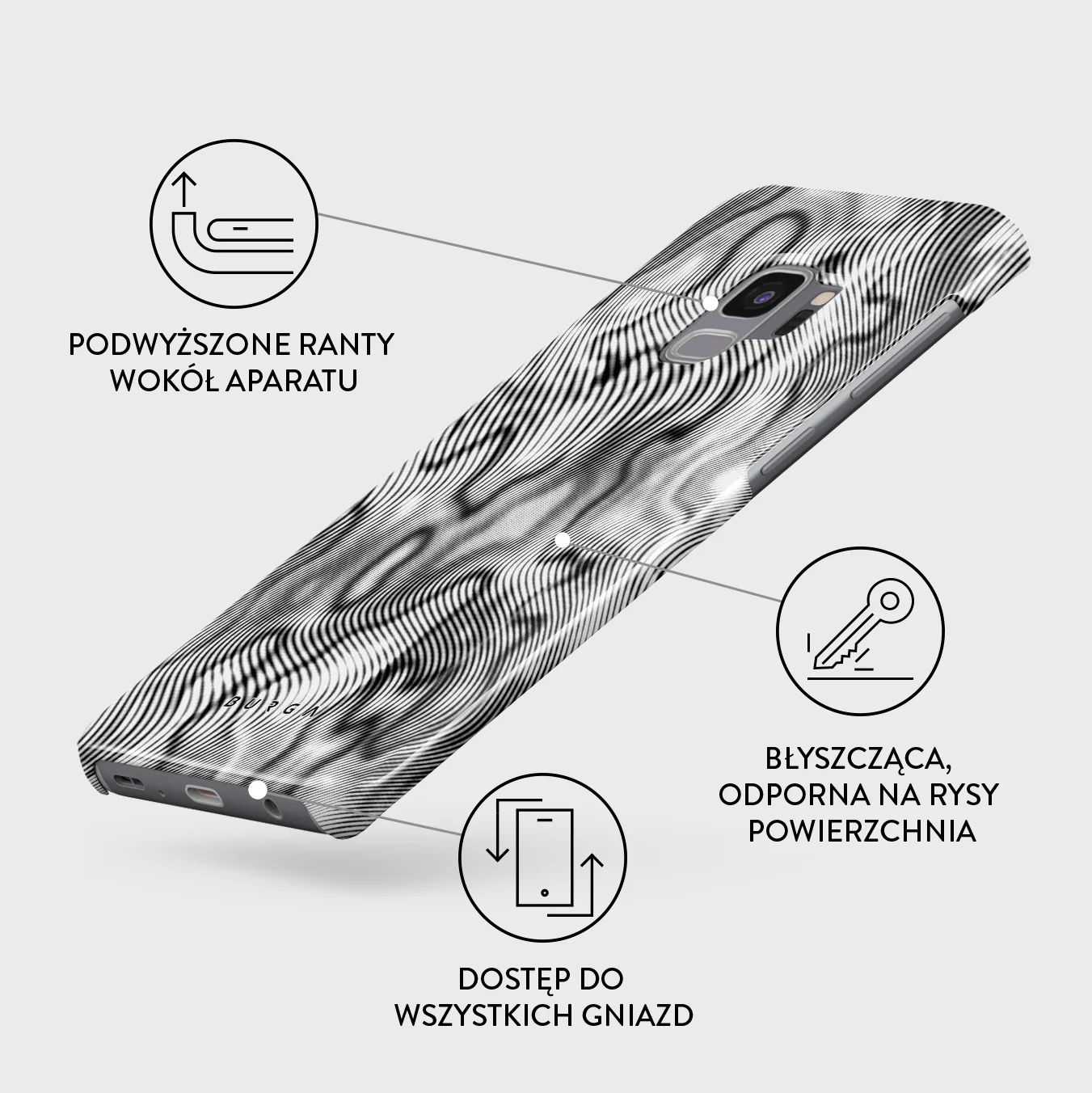 Ghost - Samsung Galaxy S9 Etui - Image 3