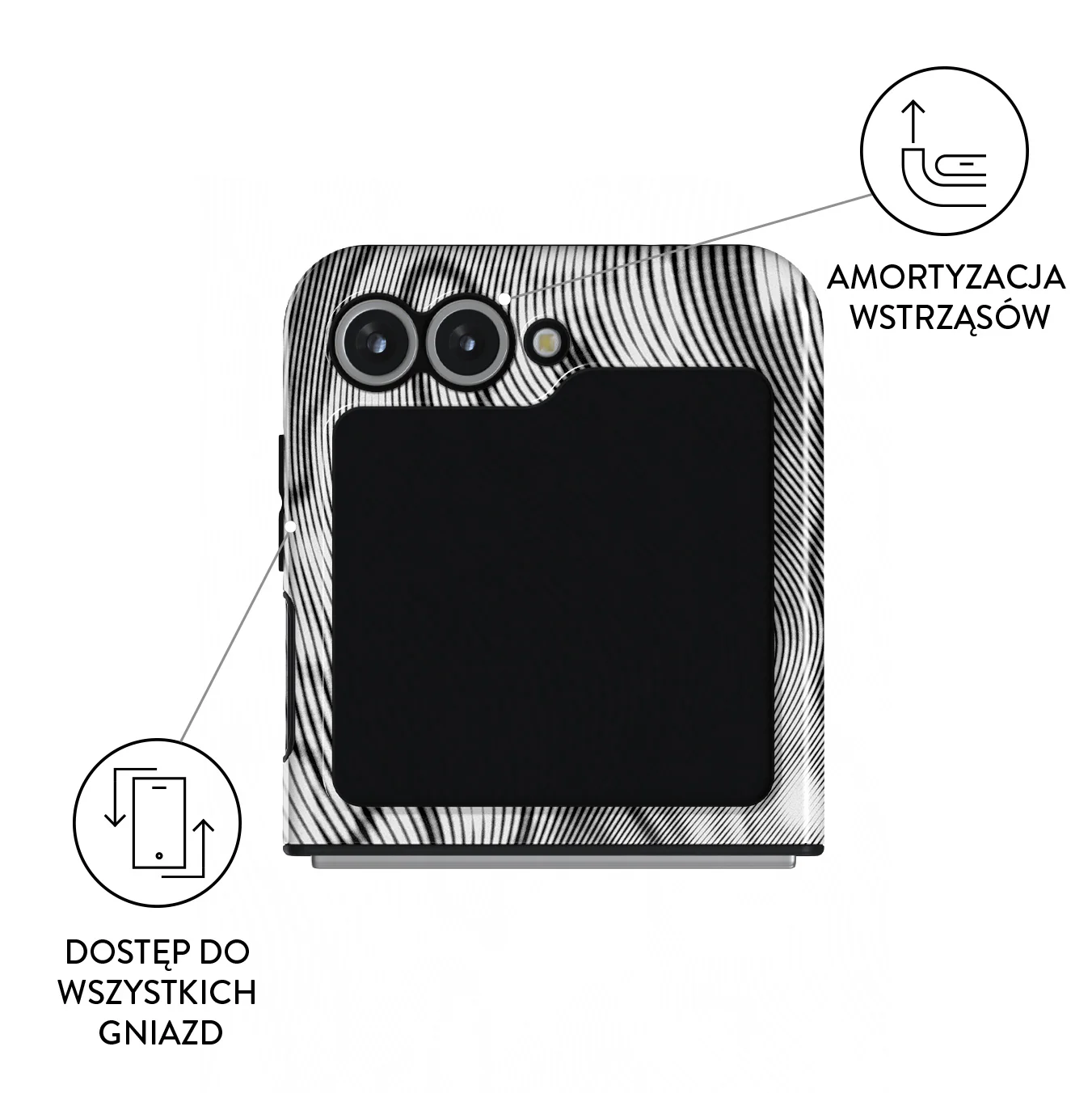 Ghost - Samsung Galaxy Z Flip 6 Etui - Image 3