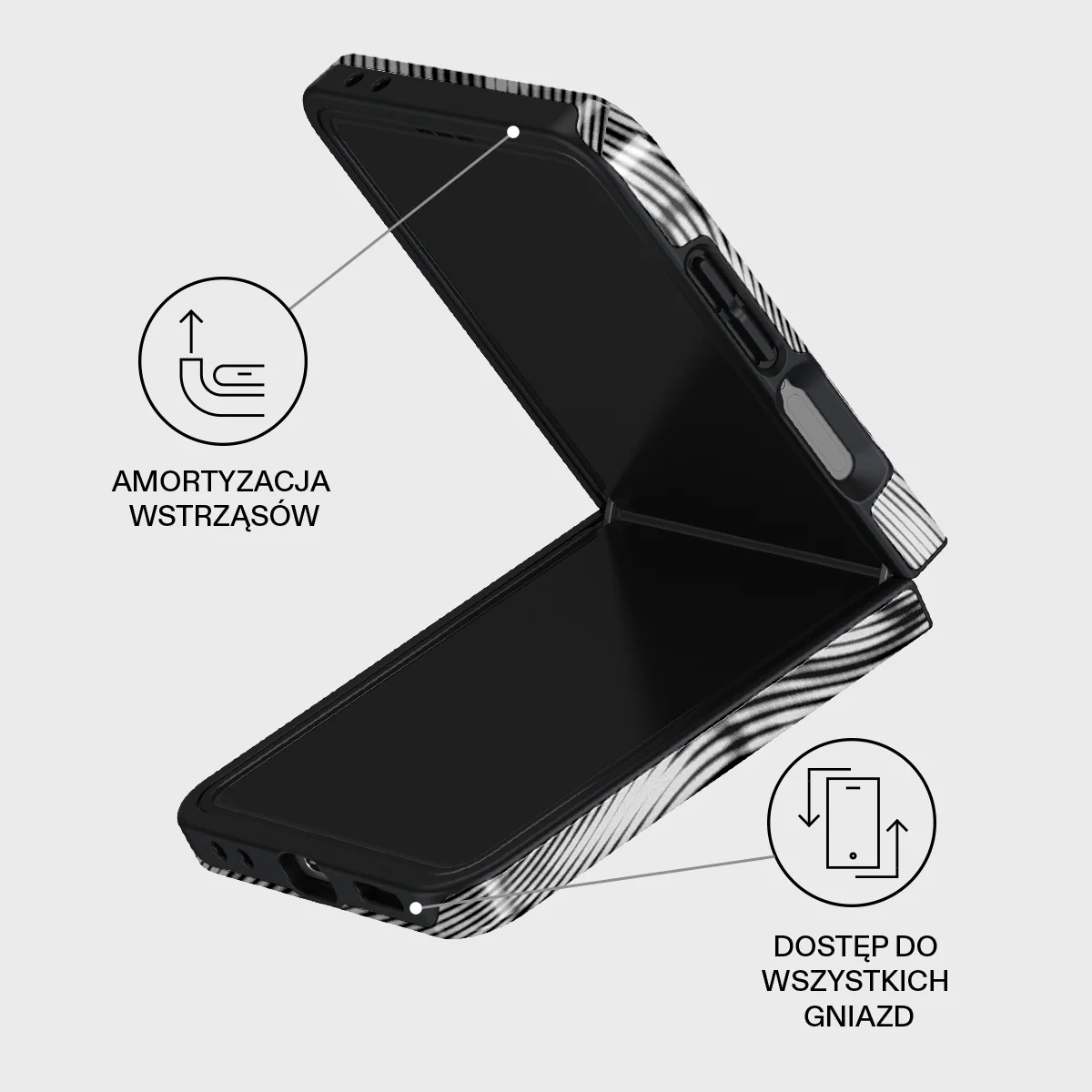 Ghost - Samsung Galaxy Z Flip 7 Etui - Image 3