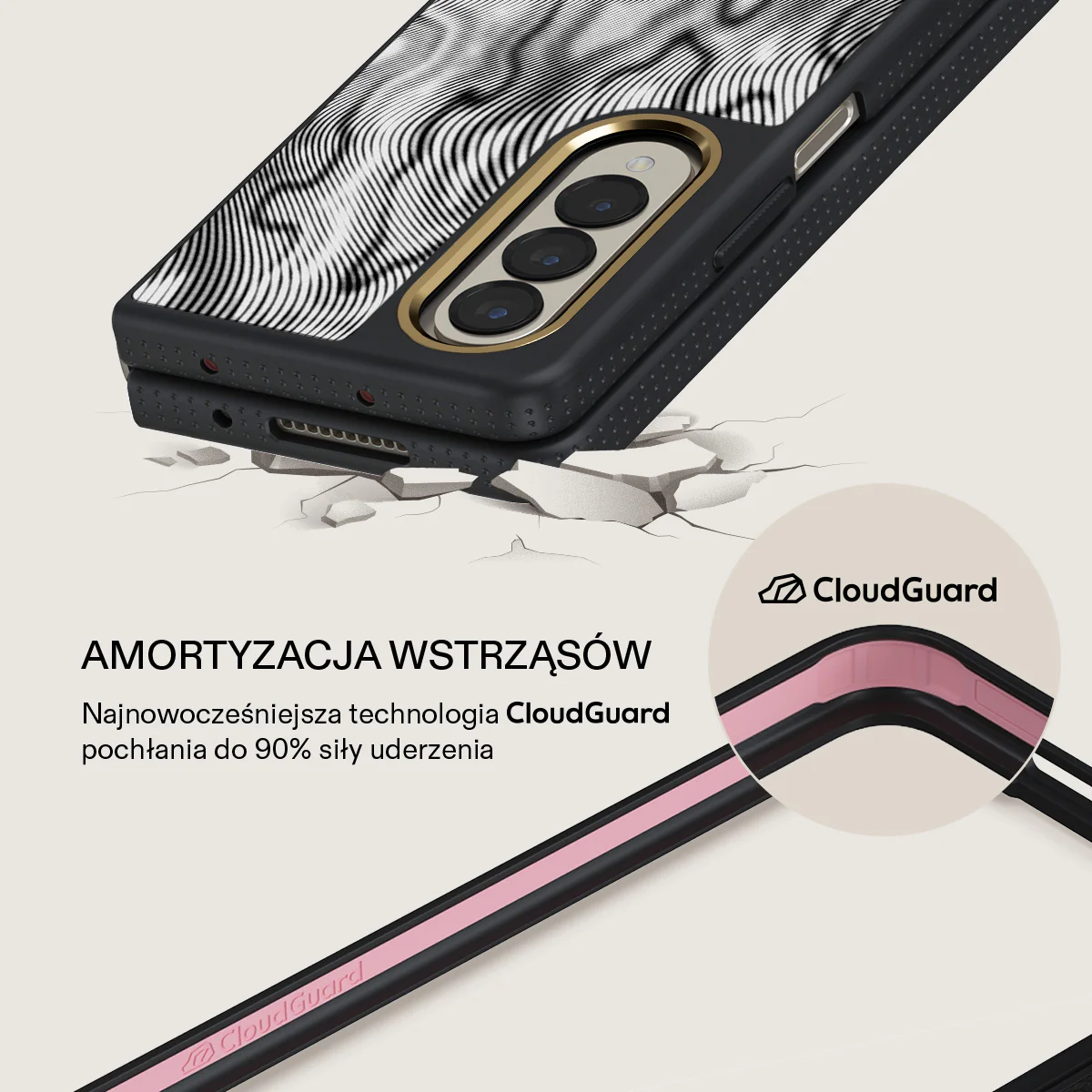 Ghost - Samsung Galaxy Z Fold 4 Etui - Image 8