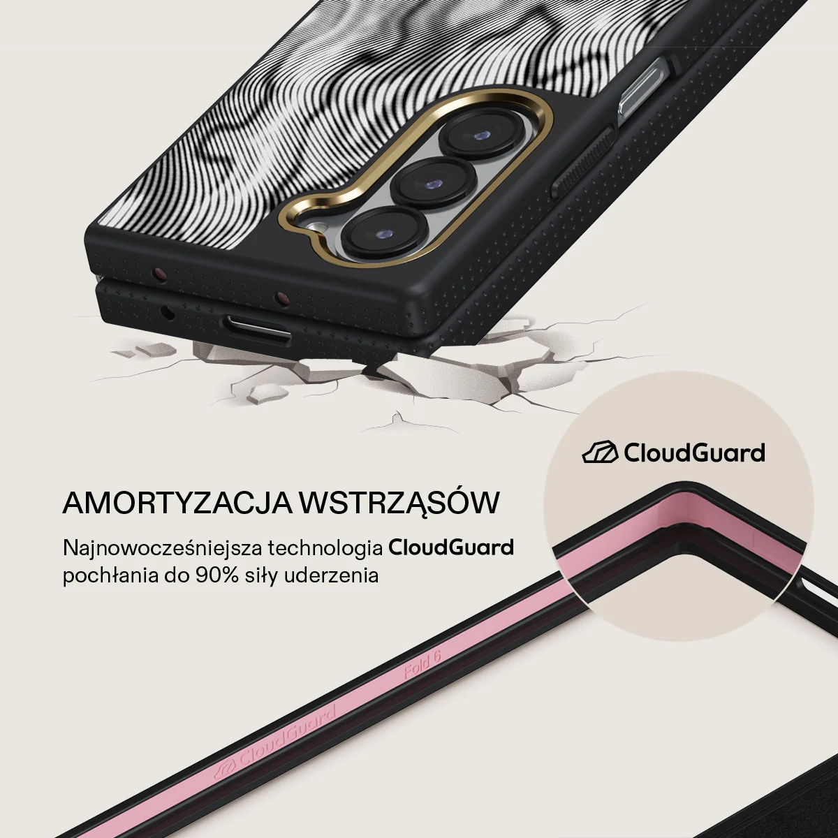 Ghost - Samsung Galaxy Z Fold 6 Etui - Image 3