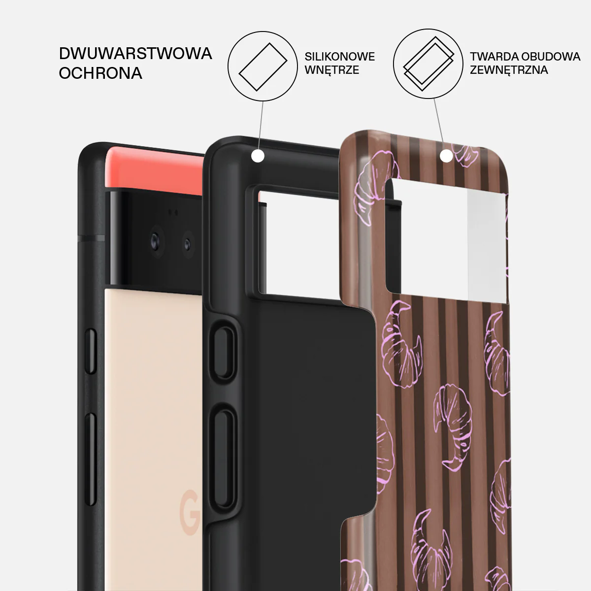 Girl Dinner - Google Pixel 6a Etui - Image 2