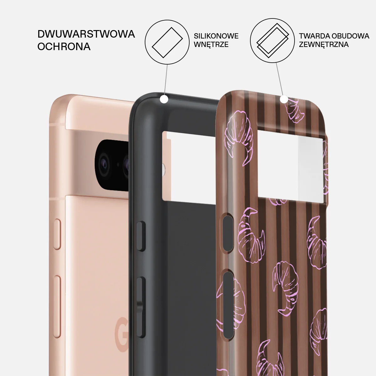 Girl Dinner - Google Pixel 8 Etui - Image 2