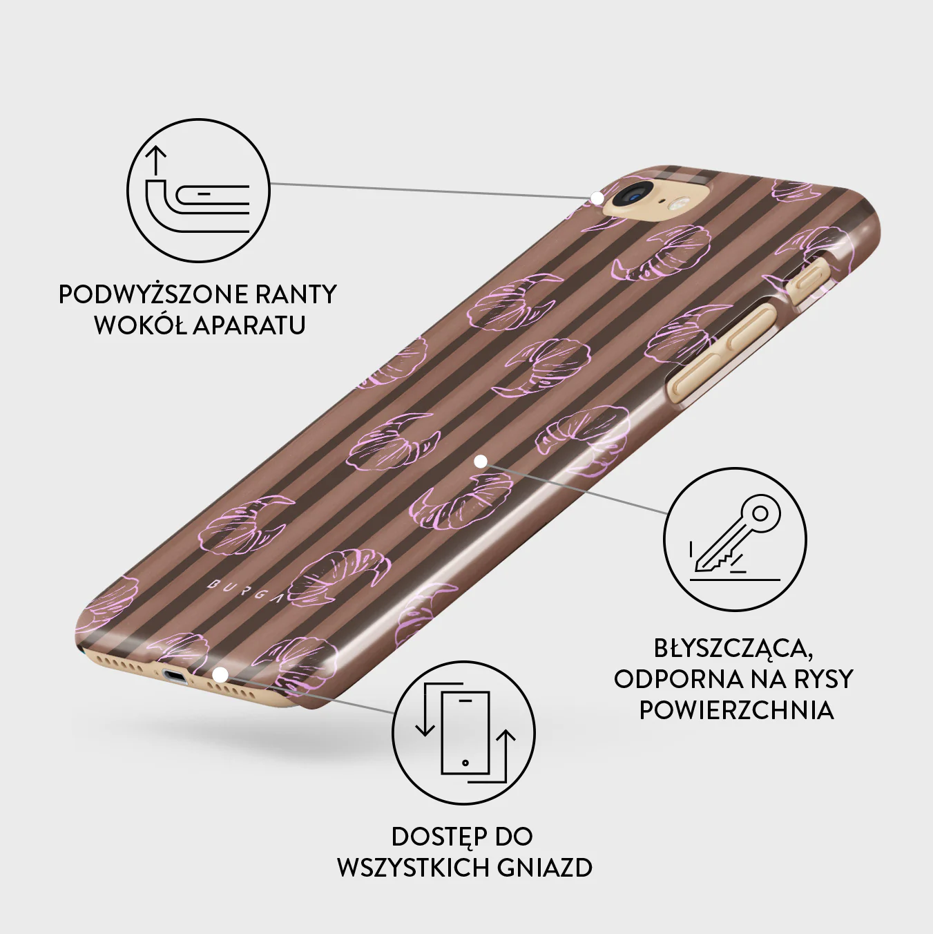 Girl Dinner - iPhone 7 / iPhone 8 Etui - Image 3