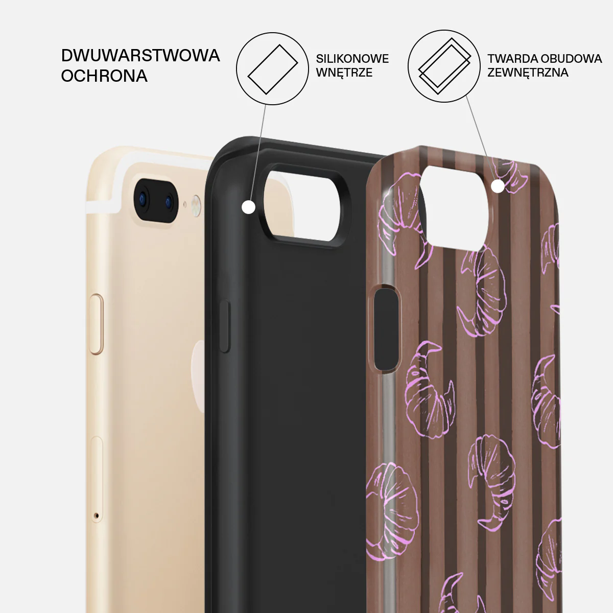 Girl Dinner - iPhone 7 Plus / 8 Plus Etui - Image 6