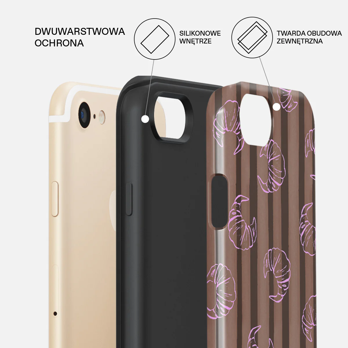 Girl Dinner - iPhone SE (2022) Etui - Image 6
