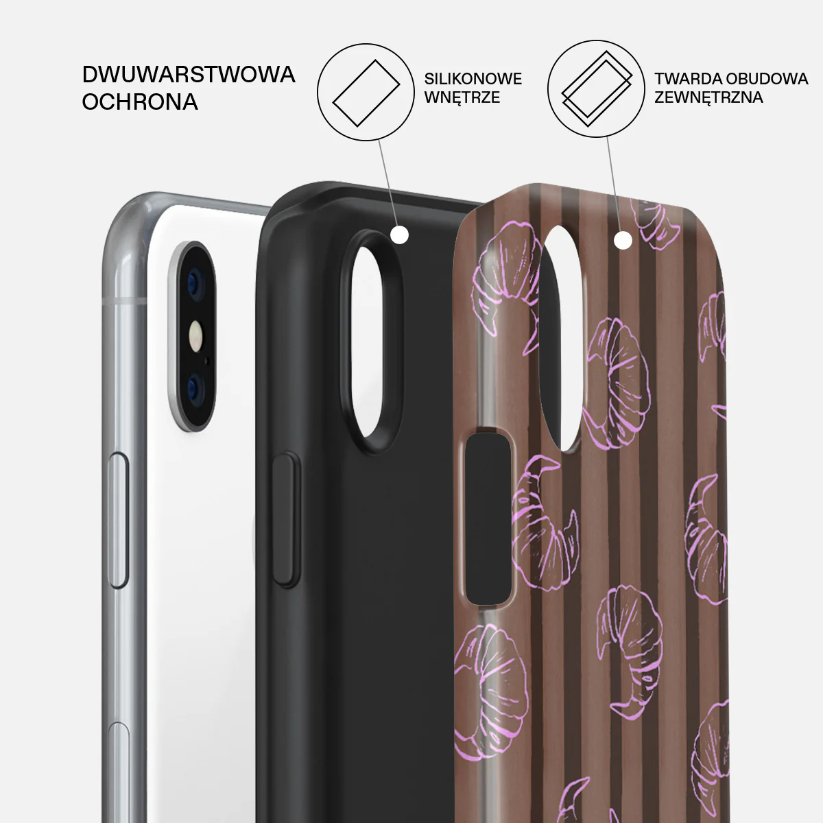 Girl Dinner - iPhone X / XS Etui - Image 6