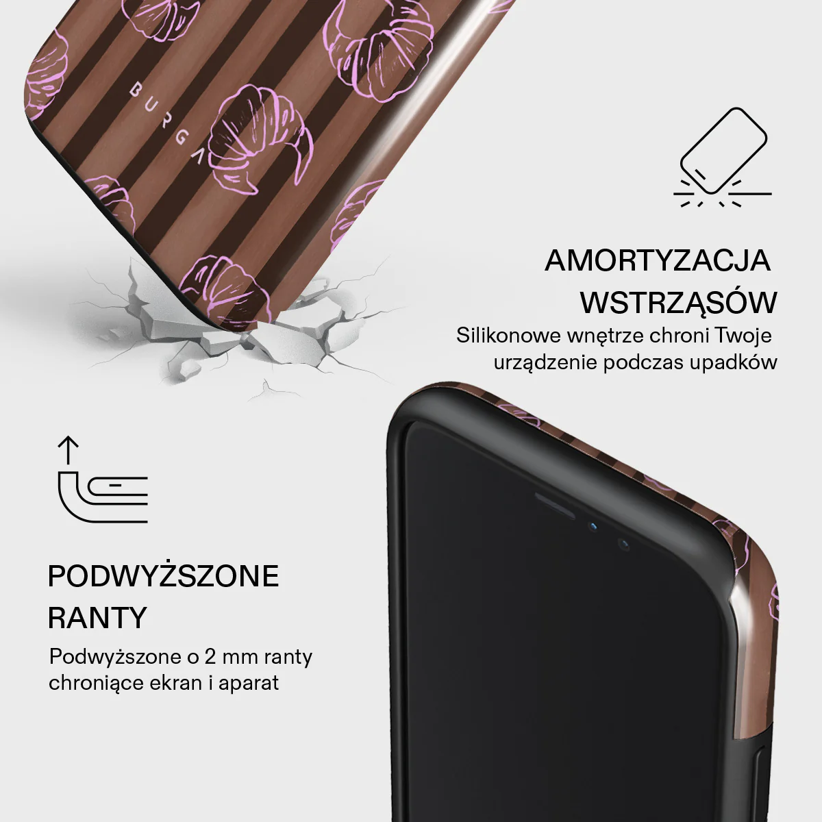 Girl Dinner - iPhone X / XS Etui - Image 8