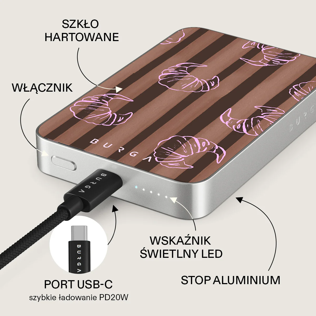 Girl Dinner - Magnetyczny power bank - Image 30