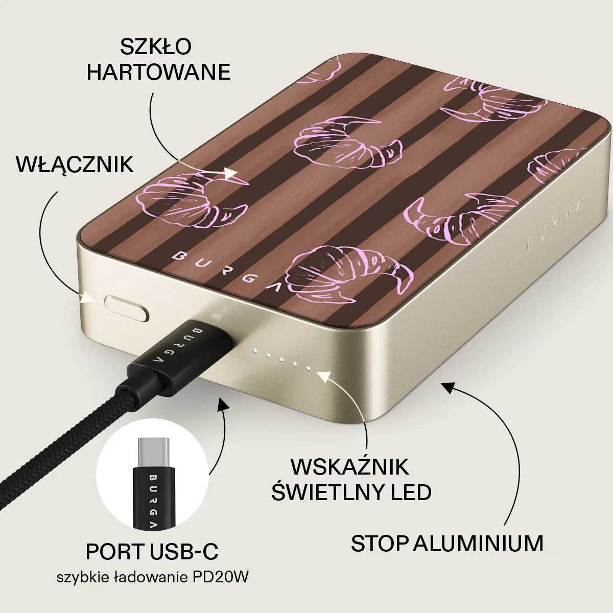 Girl Dinner - Magnetyczny power bank - Image 40