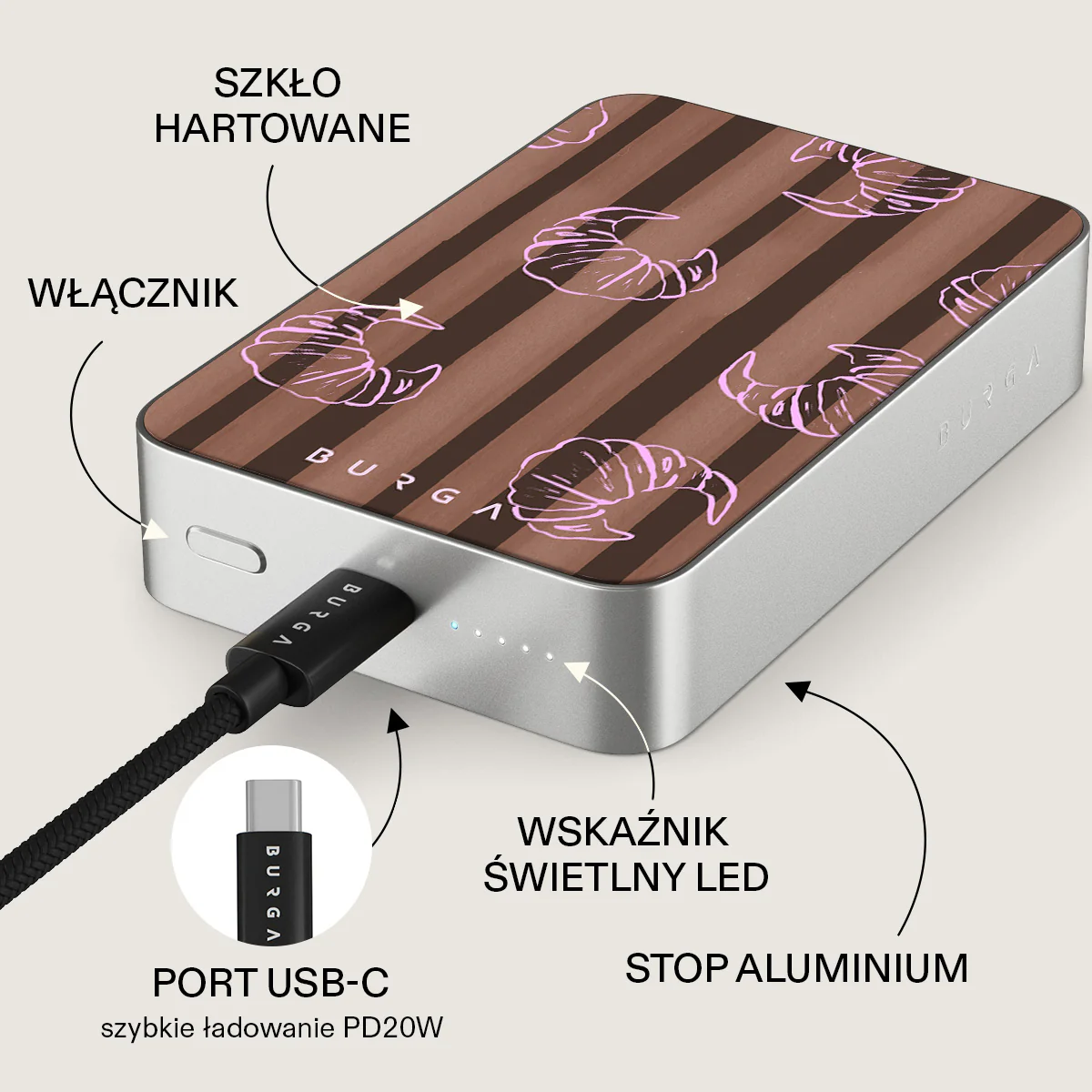 Girl Dinner - Magnetyczny power bank - Image 45