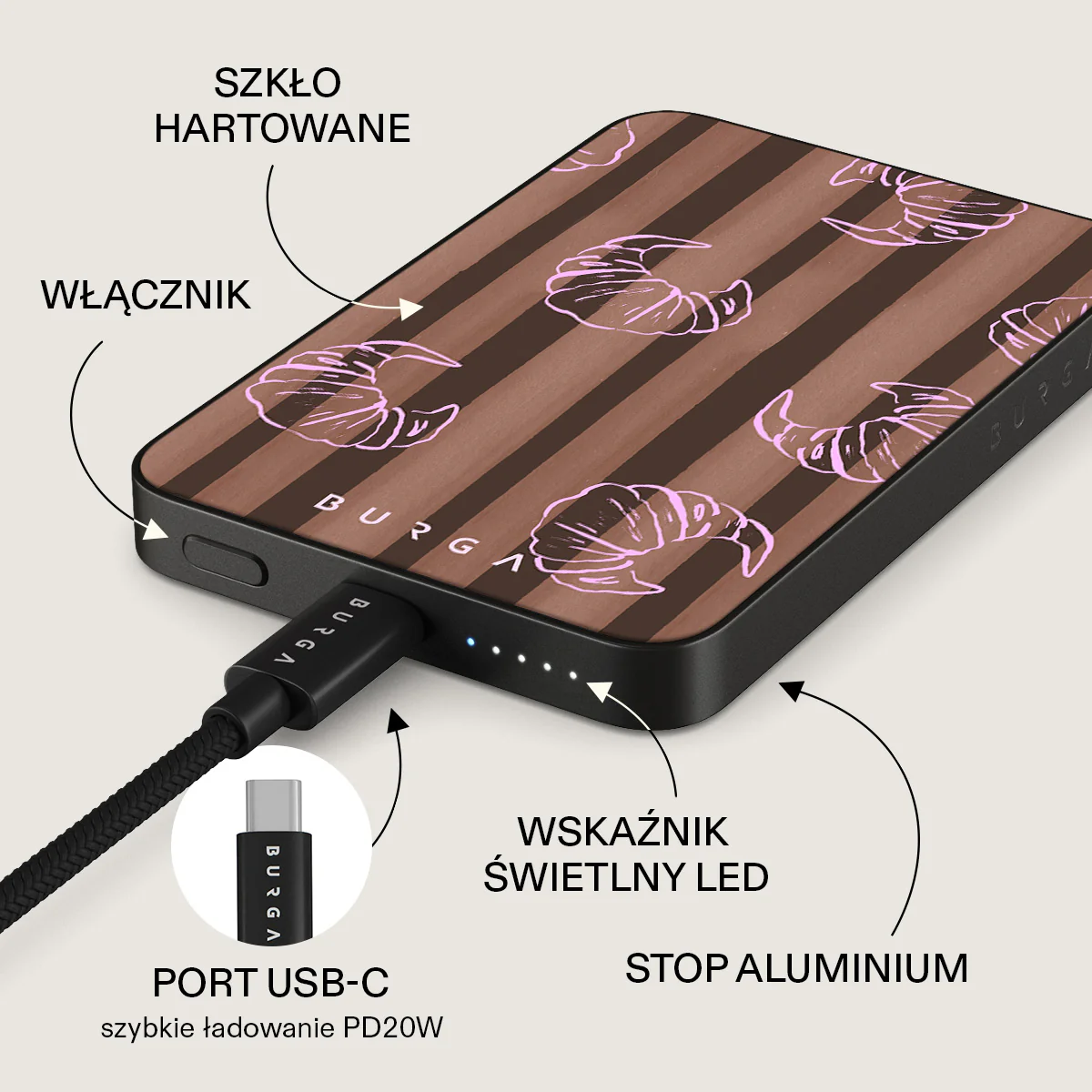 Girl Dinner - Magnetyczny power bank - Image 5
