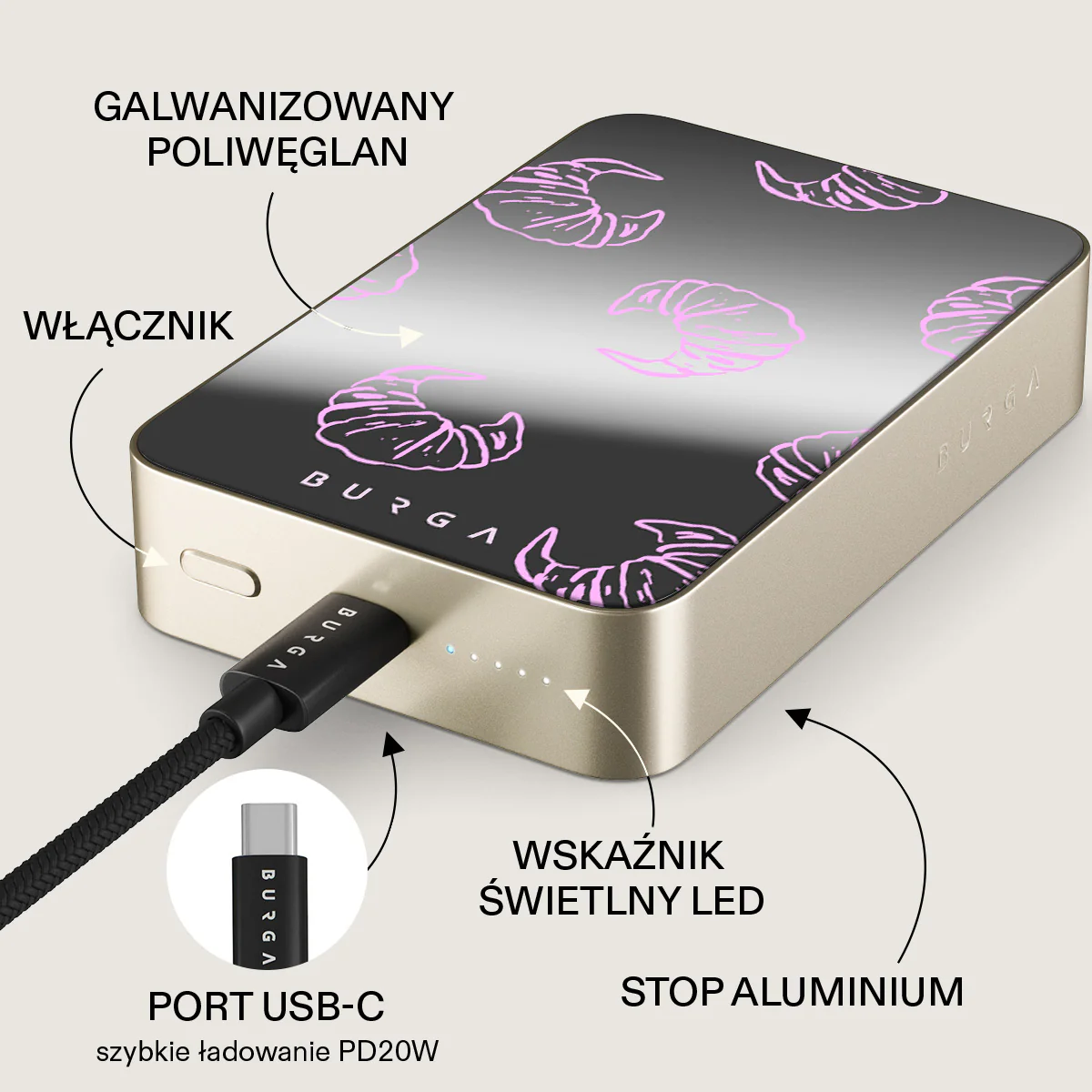 Girl Dinner - Magnetyczny power bank - Image 85