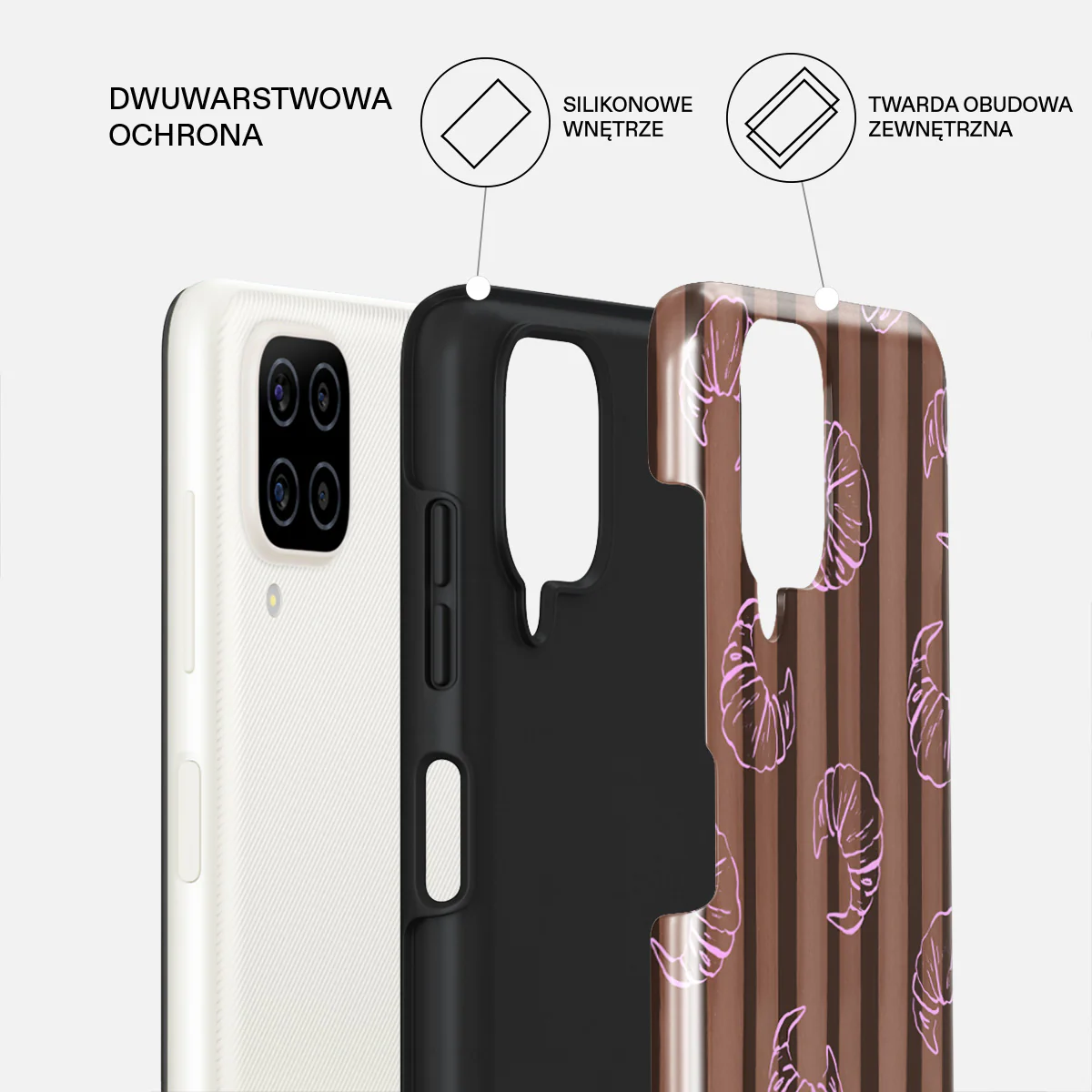 Girl Dinner - Samsung Galaxy A12 4G Etui - Image 2