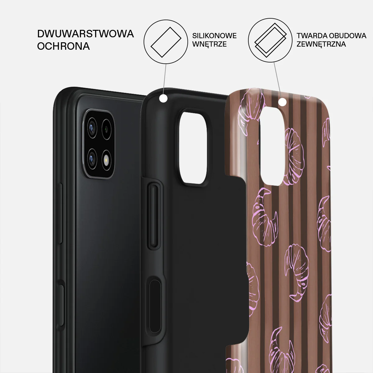 Girl Dinner - Samsung Galaxy A22 5G Etui - Image 2