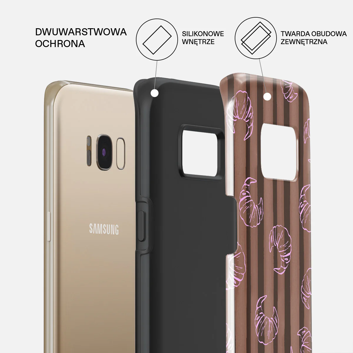 Girl Dinner - Samsung Galaxy S8 Etui - Image 6