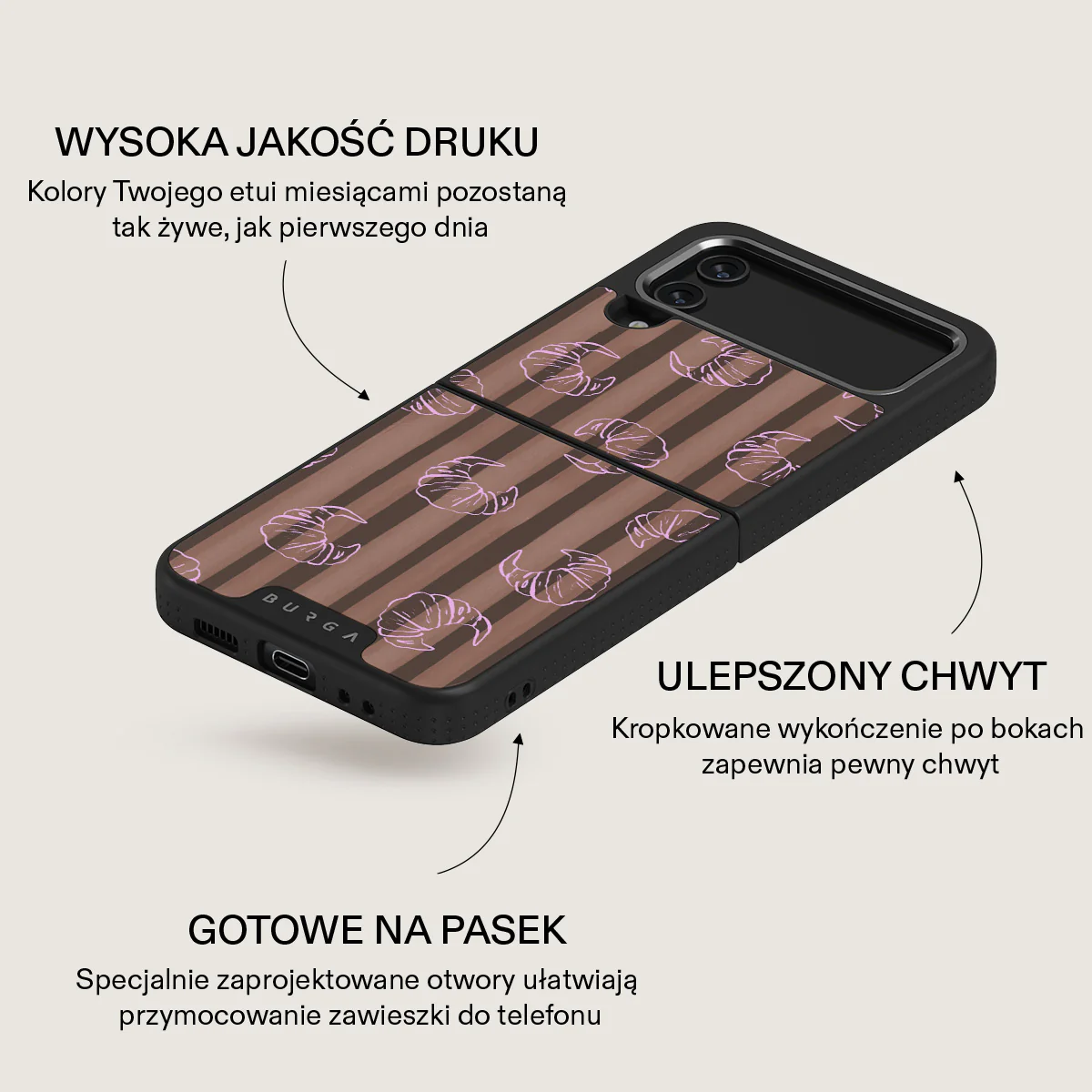 Girl Dinner - Samsung Galaxy Z Flip 4 Etui - Image 24
