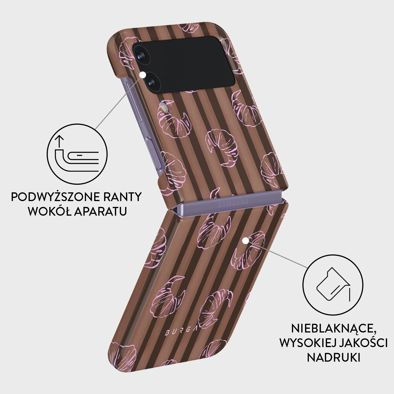 Girl Dinner - Samsung Galaxy Z Flip 4 Etui - Image 3