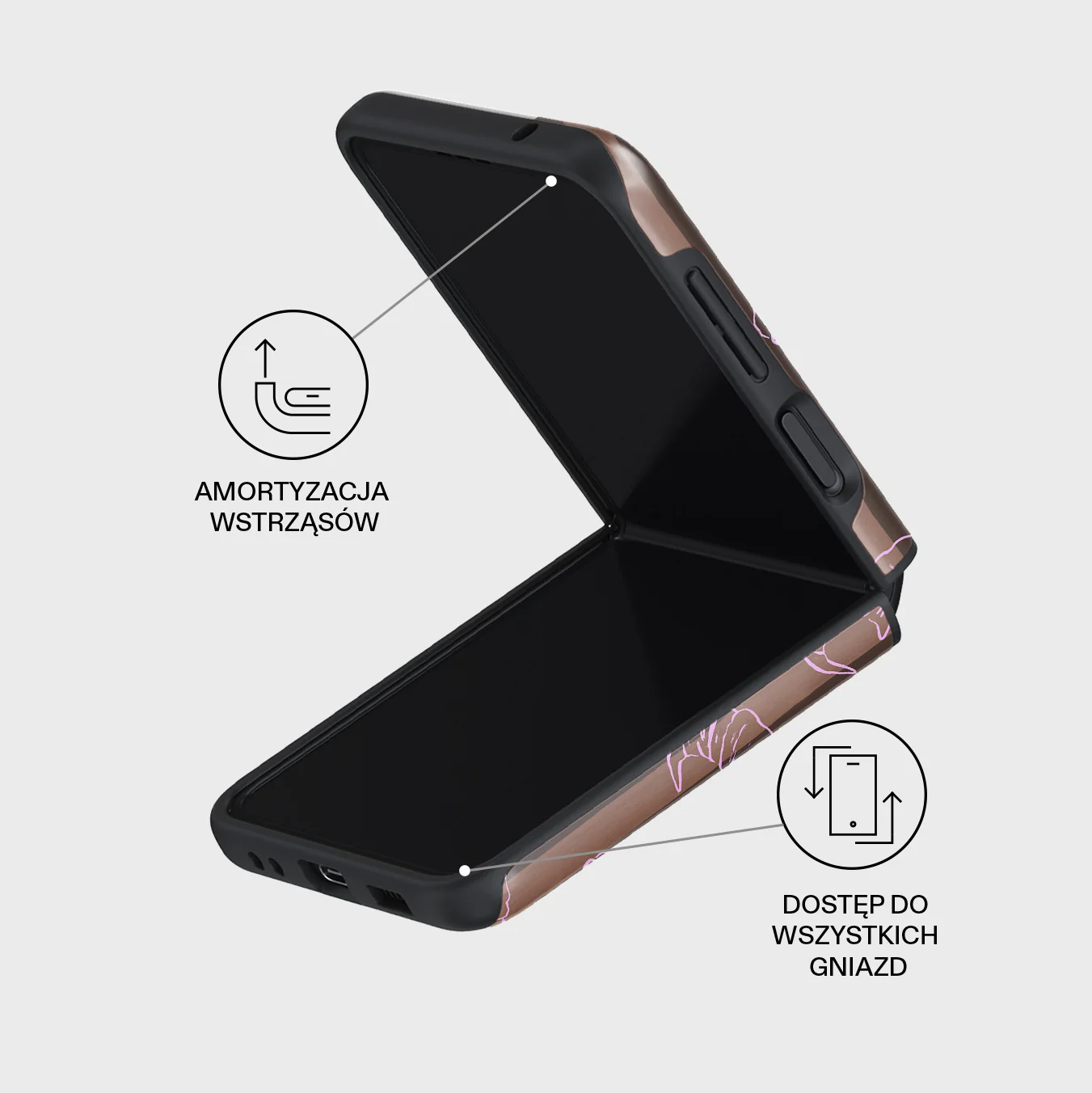 Girl Dinner - Samsung Galaxy Z Flip 4 Etui - Image 9