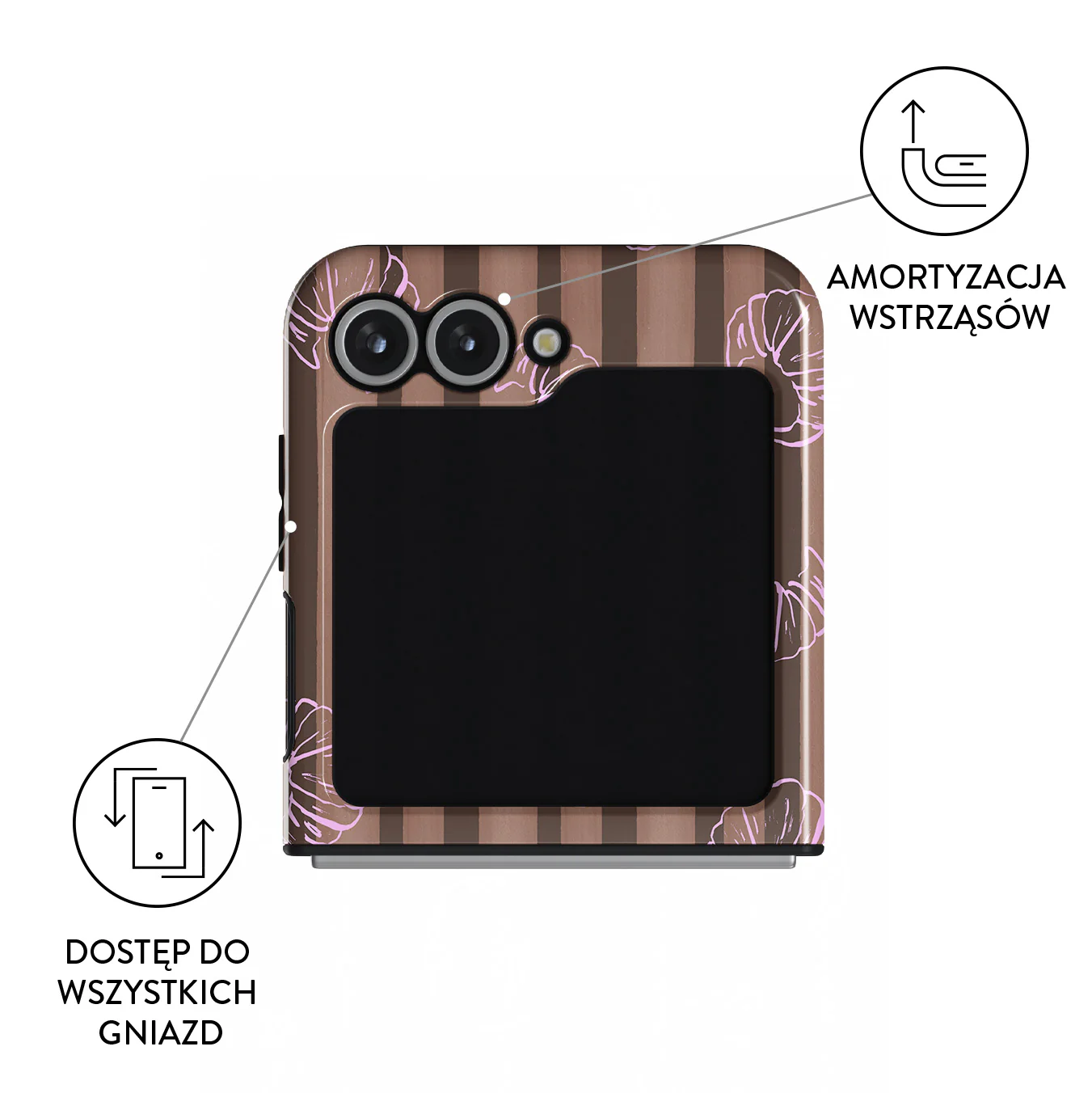 Girl Dinner - Samsung Galaxy Z Flip 6 Etui - Image 3