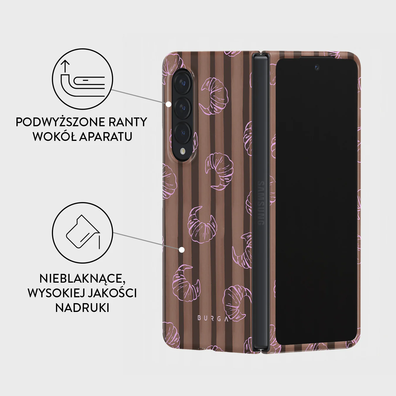 Girl Dinner - Samsung Galaxy Z Fold 4 Etui - Image 3