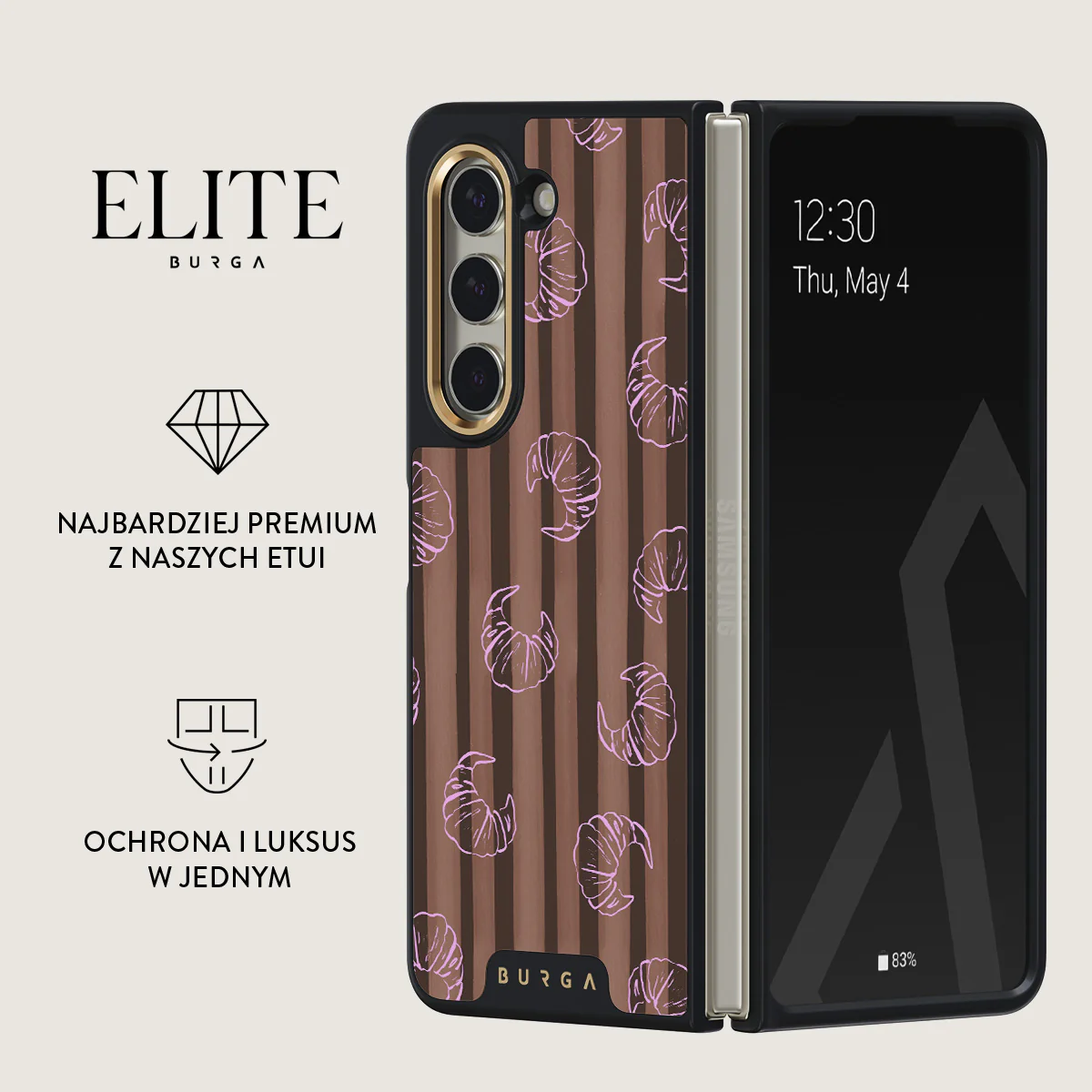 Girl Dinner - Samsung Galaxy Z Fold 5 Etui - Image 2