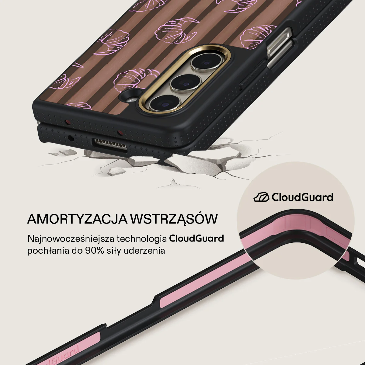 Girl Dinner - Samsung Galaxy Z Fold 5 Etui - Image 3