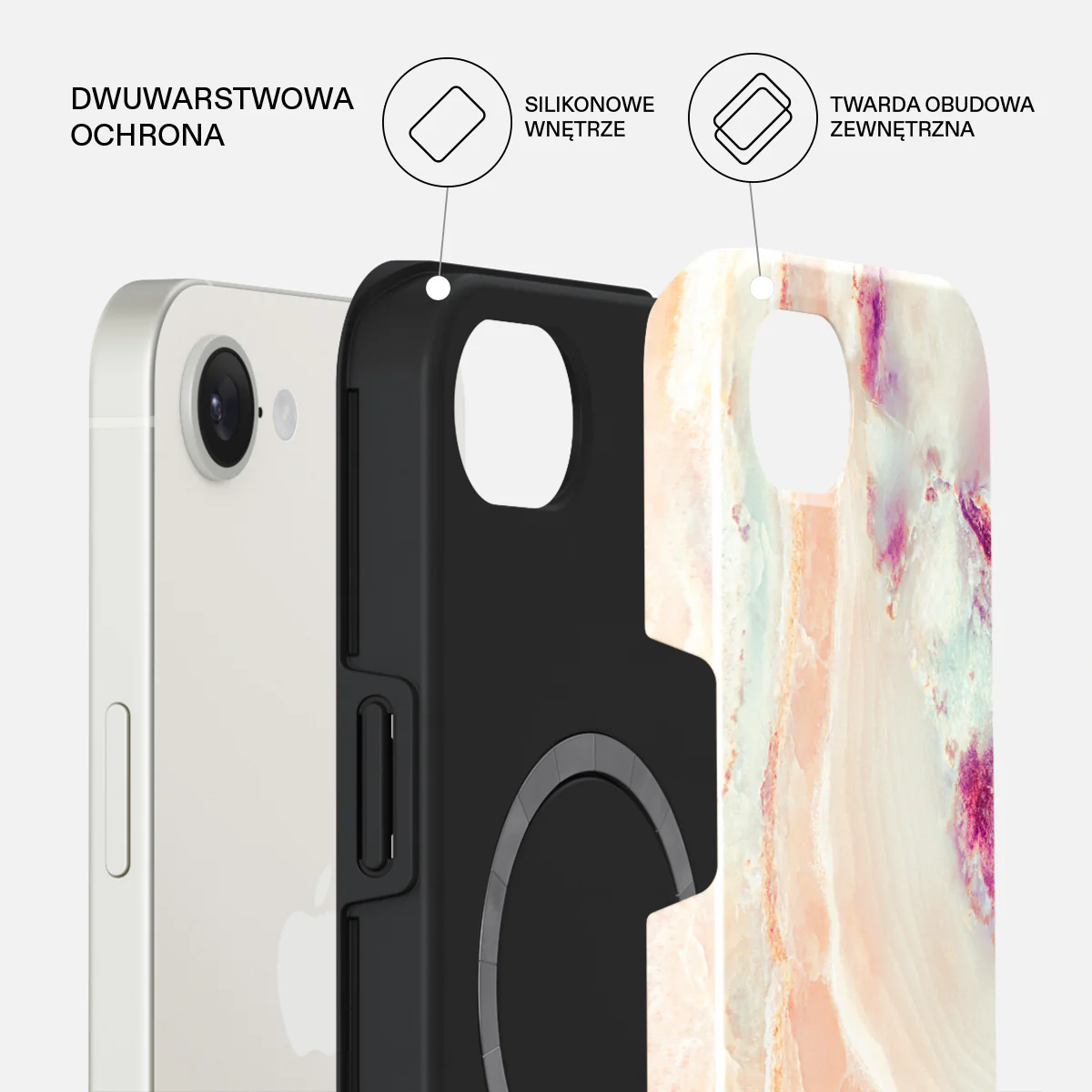 Berry Sorbet - iPhone 17e Etui - Image 2
