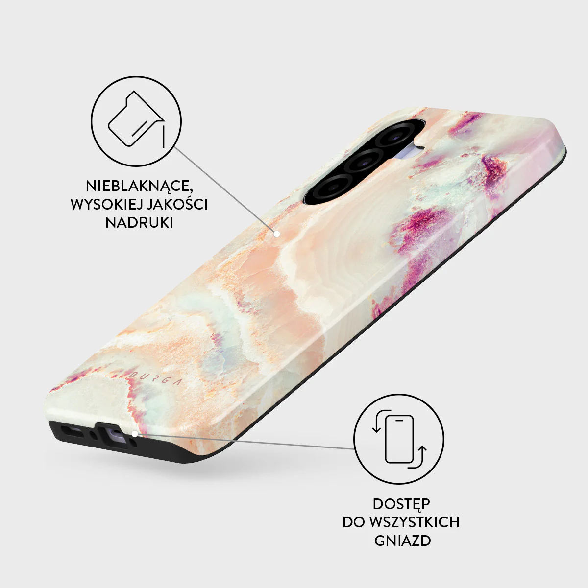 Berry Sorbet - Samsung Galaxy A37 5G Etui - Image 3