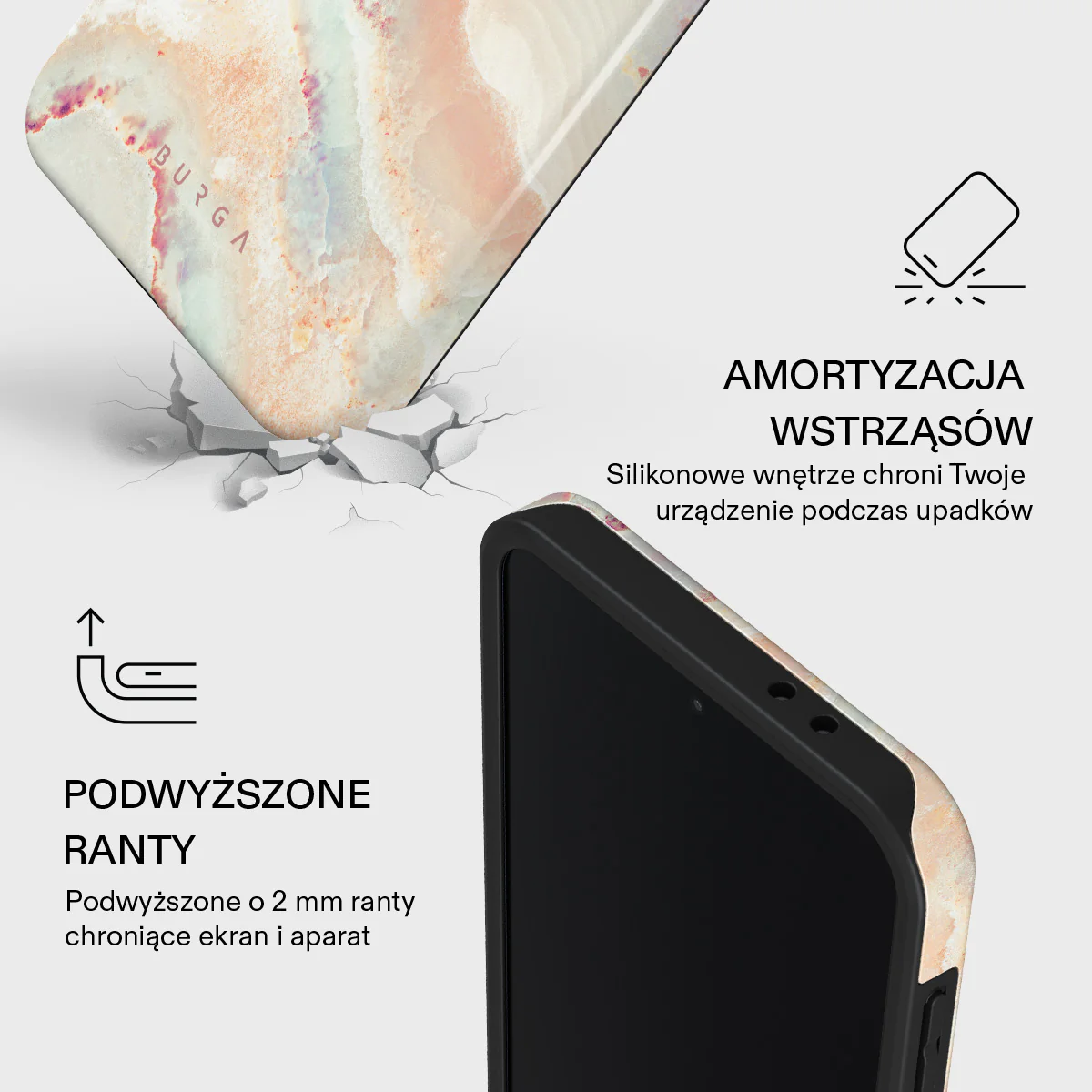 Berry Sorbet - Samsung Galaxy A37 5G Etui - Image 4
