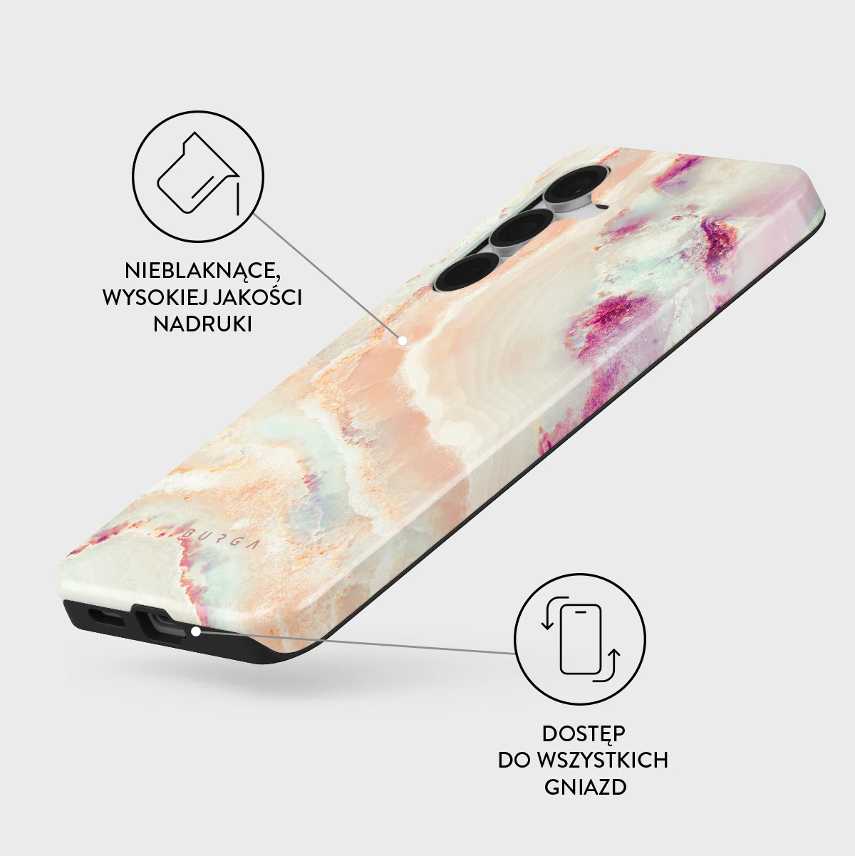 Berry Sorbet - Samsung Galaxy S25 FE Etui - Image 3