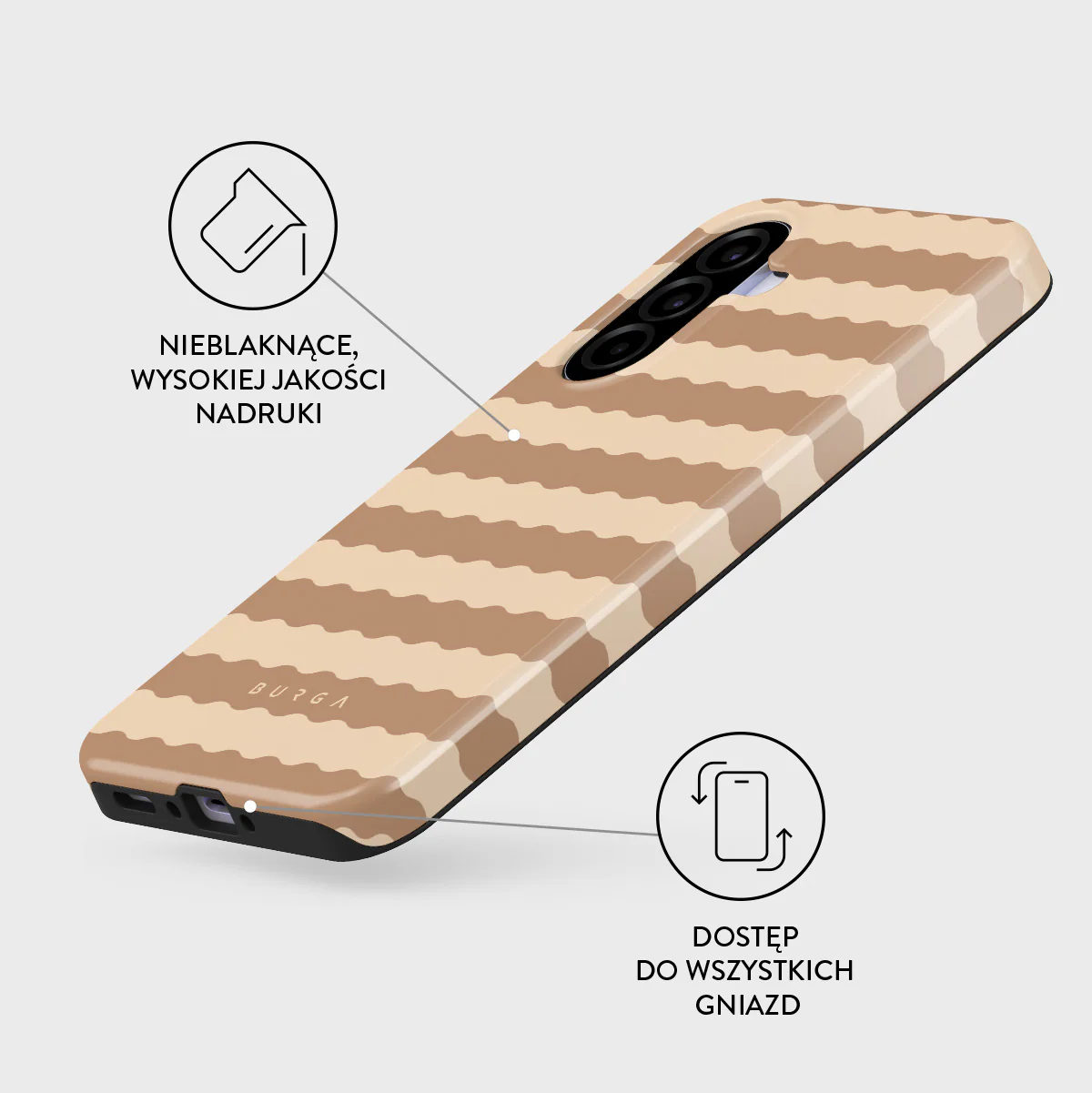 Golden Sand - Samsung Galaxy A37 5G Etui - Image 3