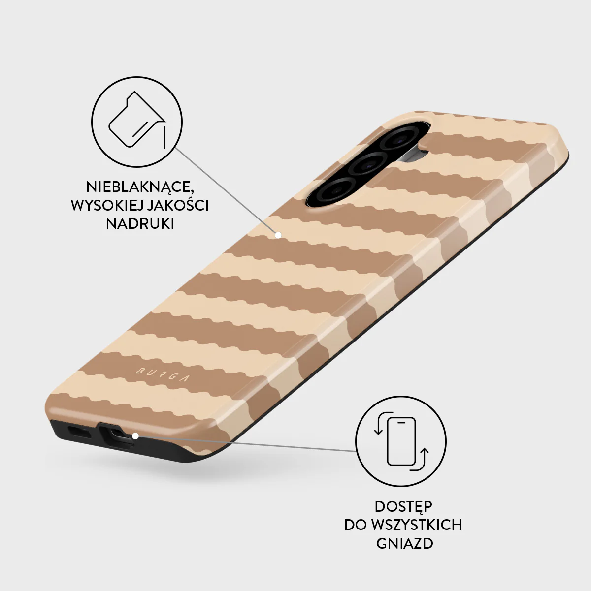 Golden Sand - Samsung Galaxy A57 5G Etui - Image 3