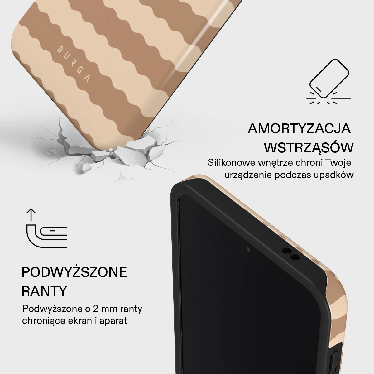 Golden Sand - Samsung Galaxy A57 5G Etui - Image 4