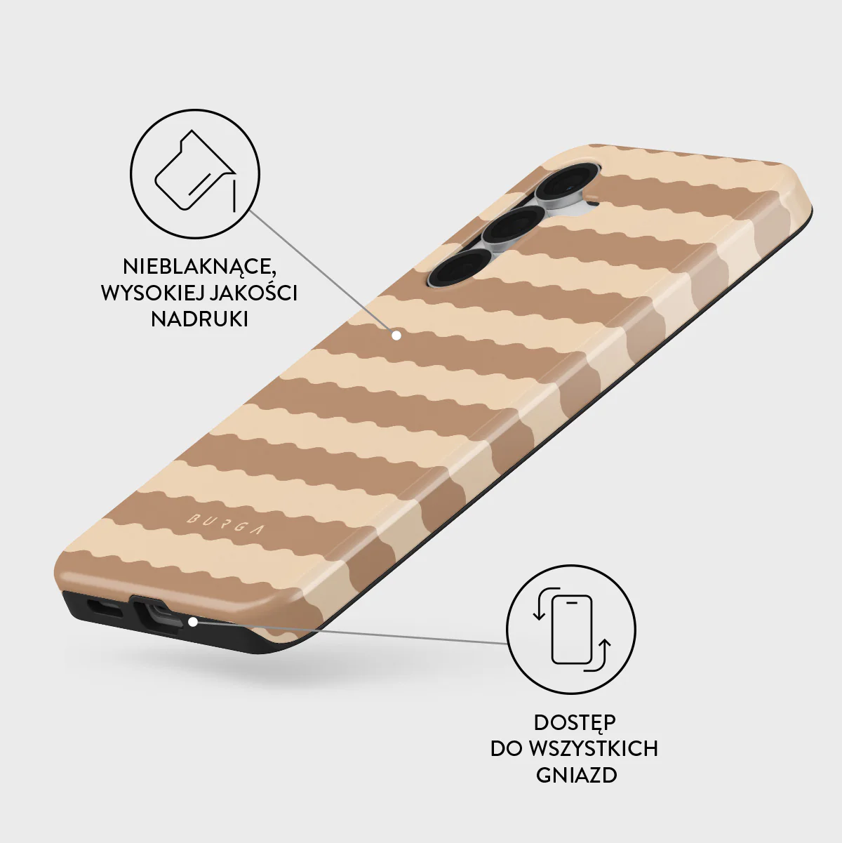 Golden Sand - Samsung Galaxy S25 FE Etui - Image 3