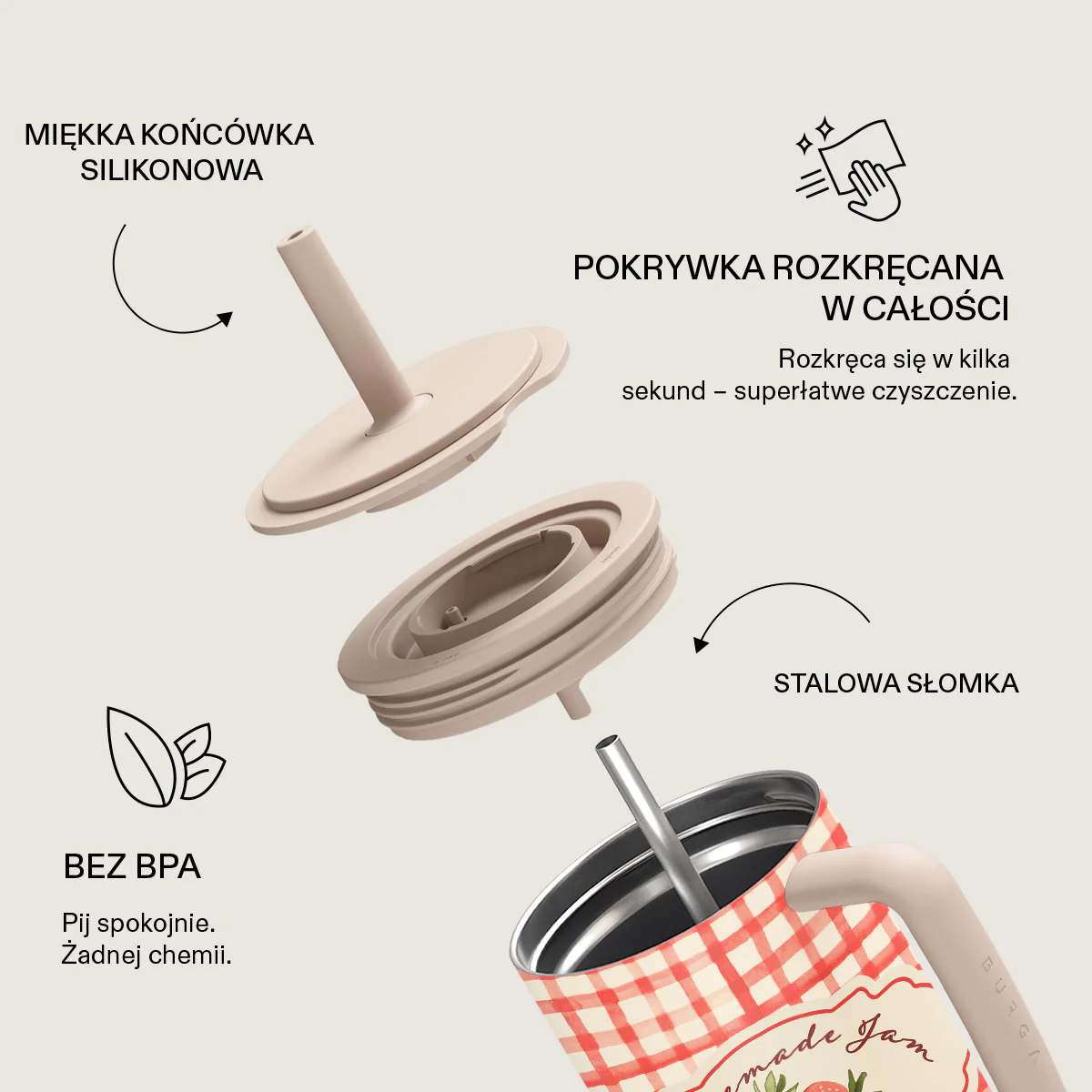 Grandma's Jam - All Day Leakproof Tumbler - Image 6