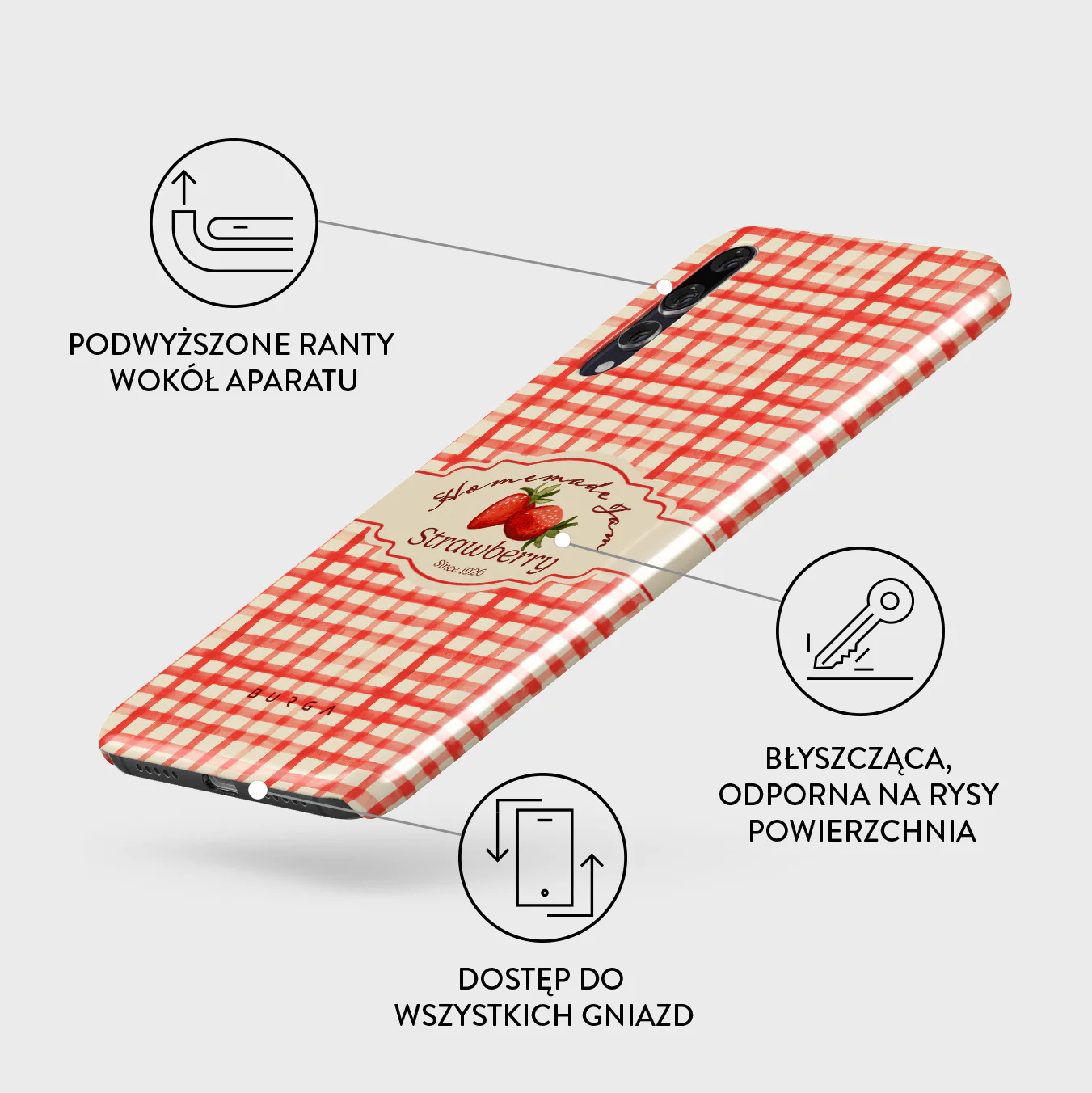 Grandma's Jam - Huawei P20 Etui - Image 3