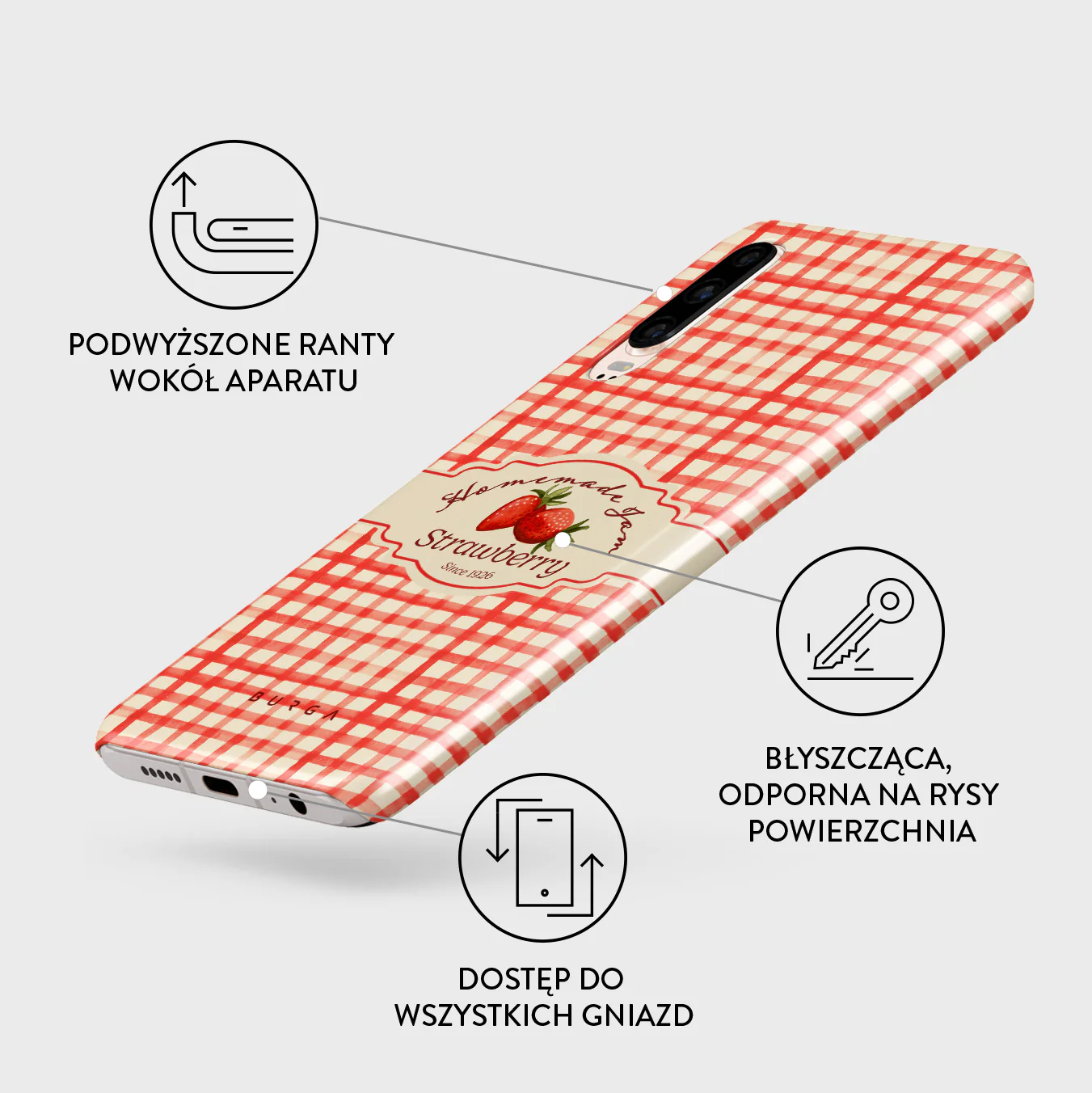 Grandma's Jam - Huawei P30 Etui - Image 3