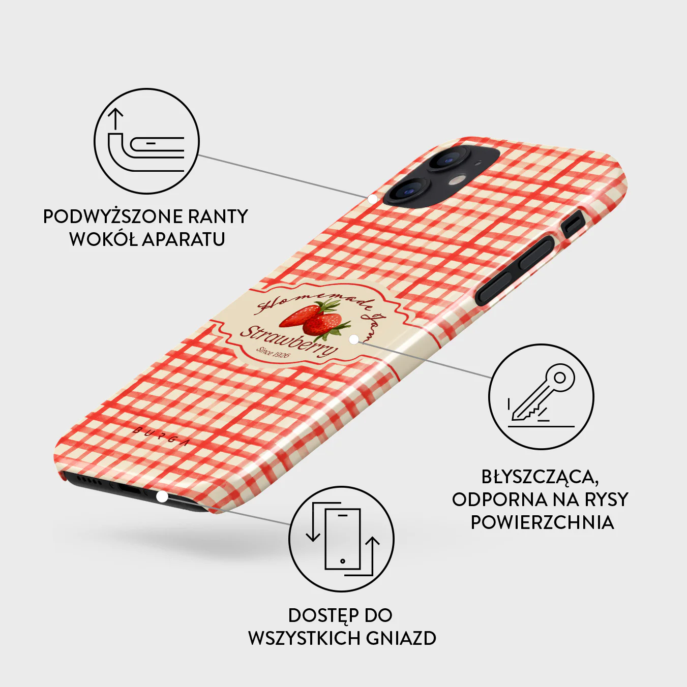 Grandma's Jam - iPhone 12 Mini Etui - Image 3